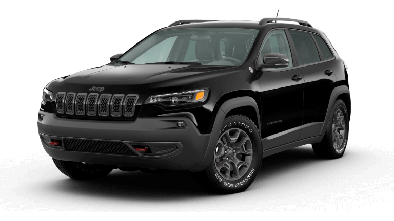 2022 Jeep Cherokee Trailhawk Exterior - Diamond Black Crystal