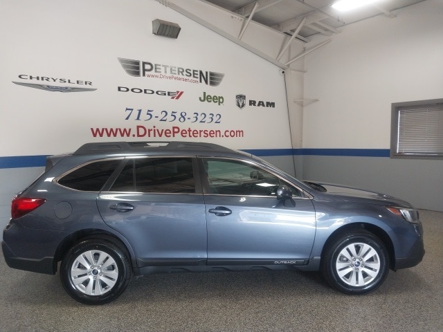 Used 2018 Subaru Outback Premium with VIN 4S4BSAFC5J3257791 for sale in Waupaca, WI