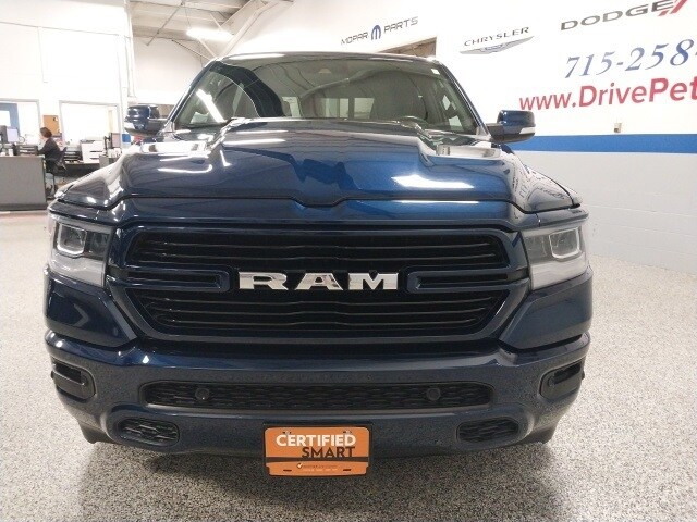 Used 2021 RAM Ram 1500 Pickup Laramie with VIN 1C6SRFJT2MN778312 for sale in Waupaca, WI