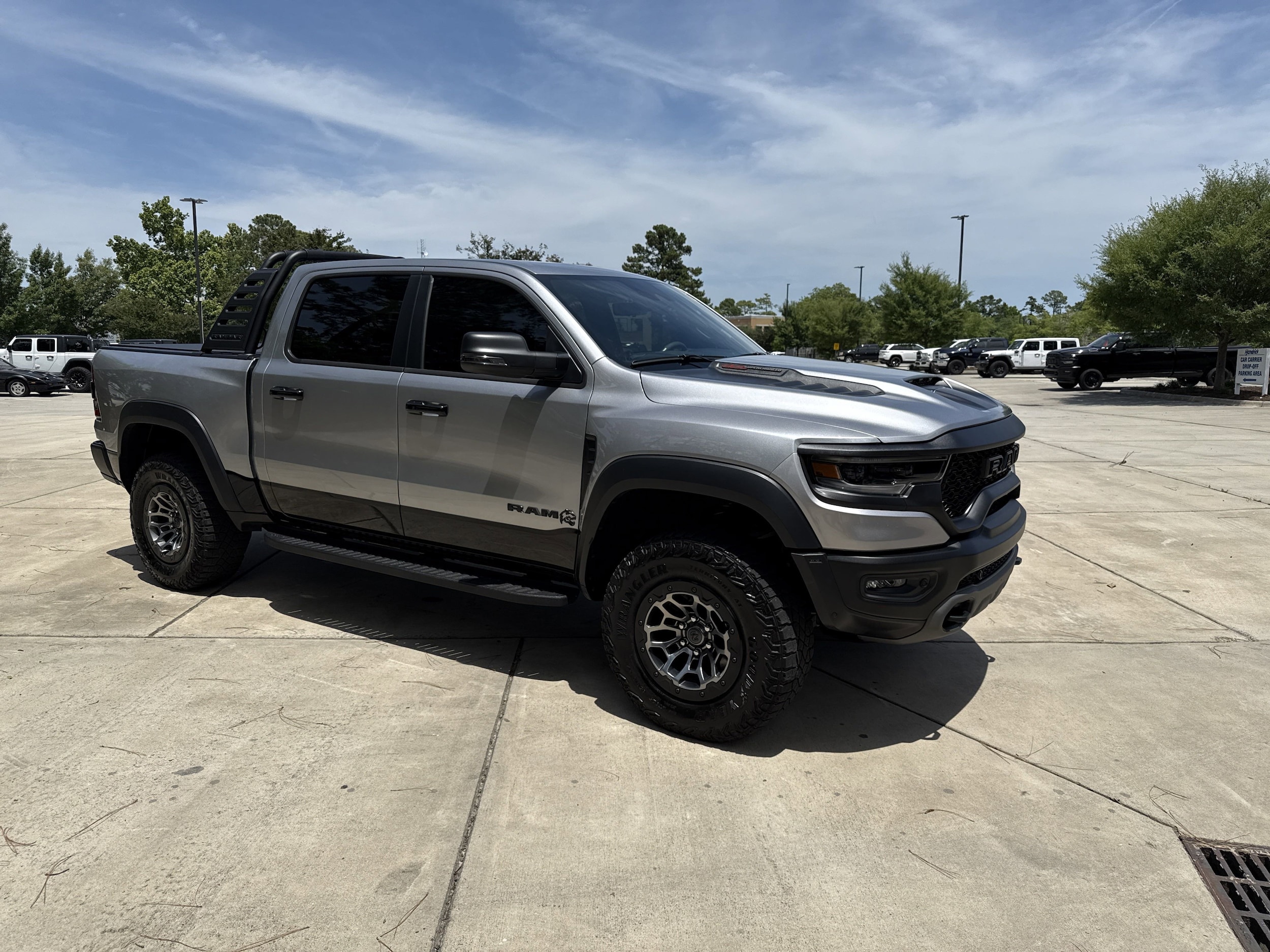 Used 2023 RAM Ram 1500 Pickup TRX with VIN 1C6SRFU96PN500341 for sale in Wilmington, NC