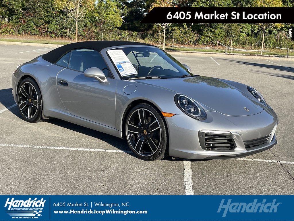 Used 2018 Porsche 911 Carrera 4 Cabriolet