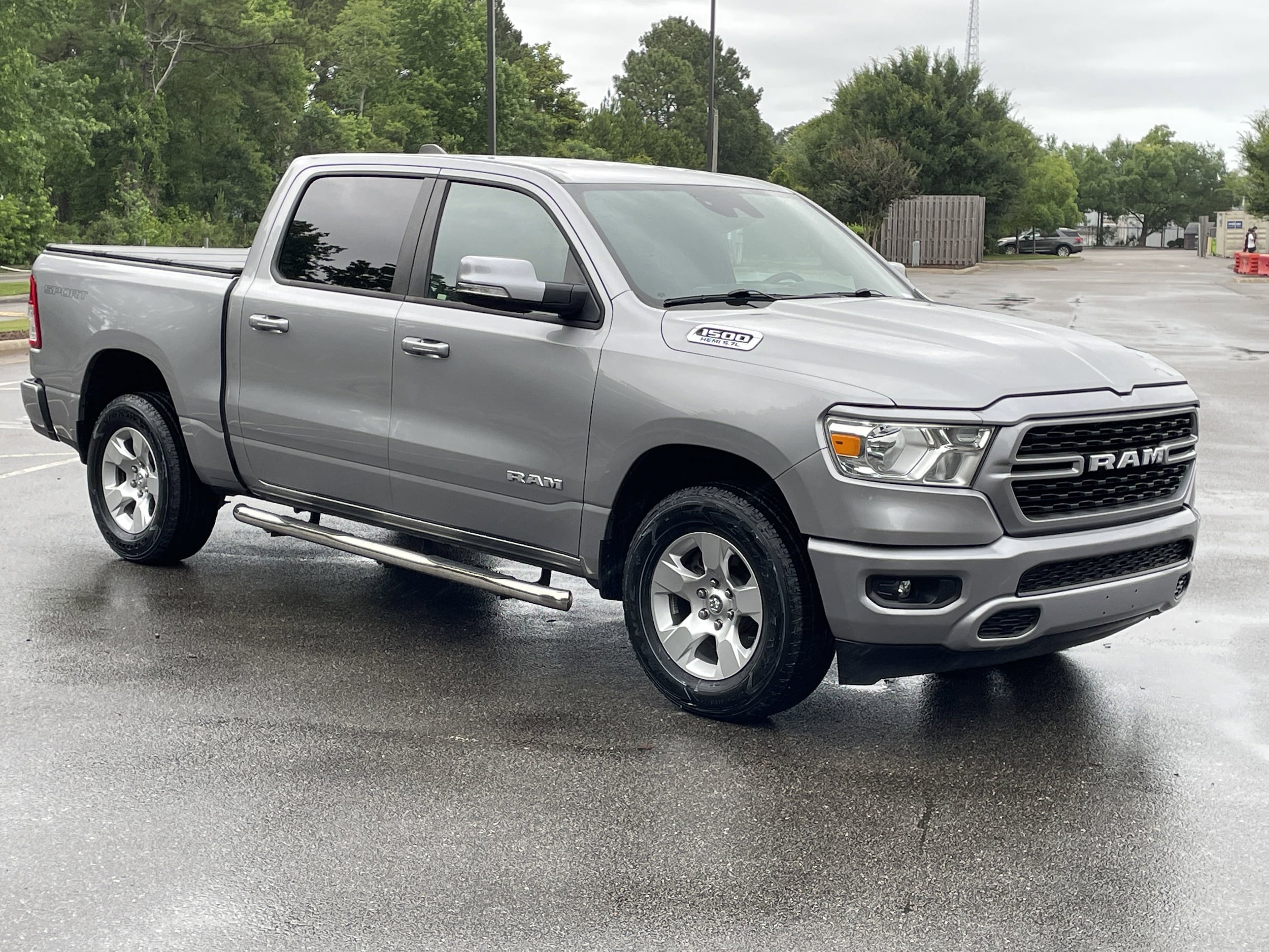 Used 2022 RAM Ram 1500 Pickup Big Horn/Lone Star with VIN 1C6RREFT1NN193904 for sale in Wilmington, NC