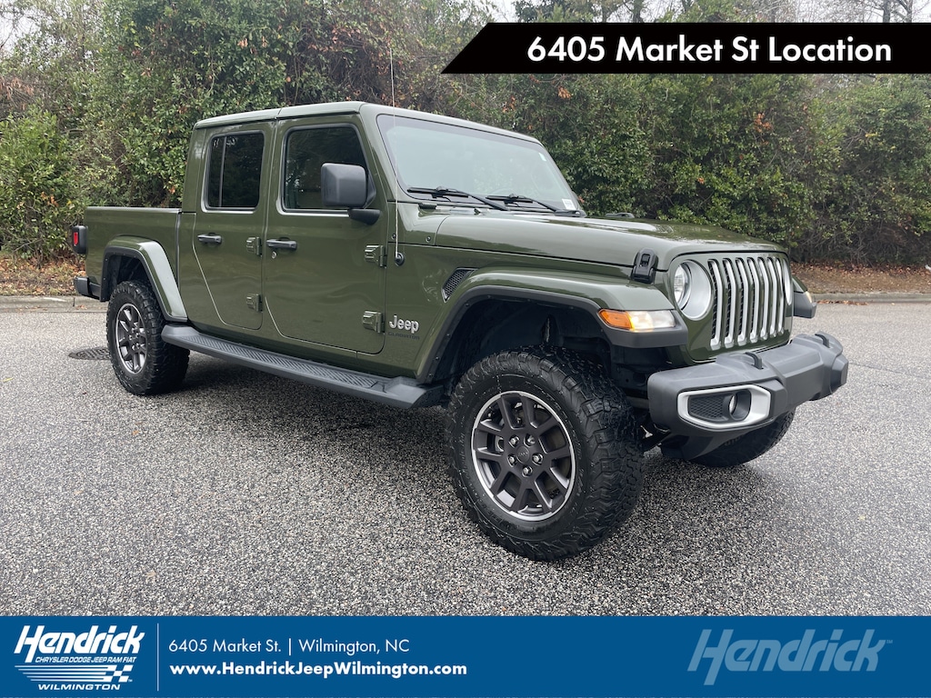 Used 2022 Jeep Gladiator Overland Truck Crew Cab