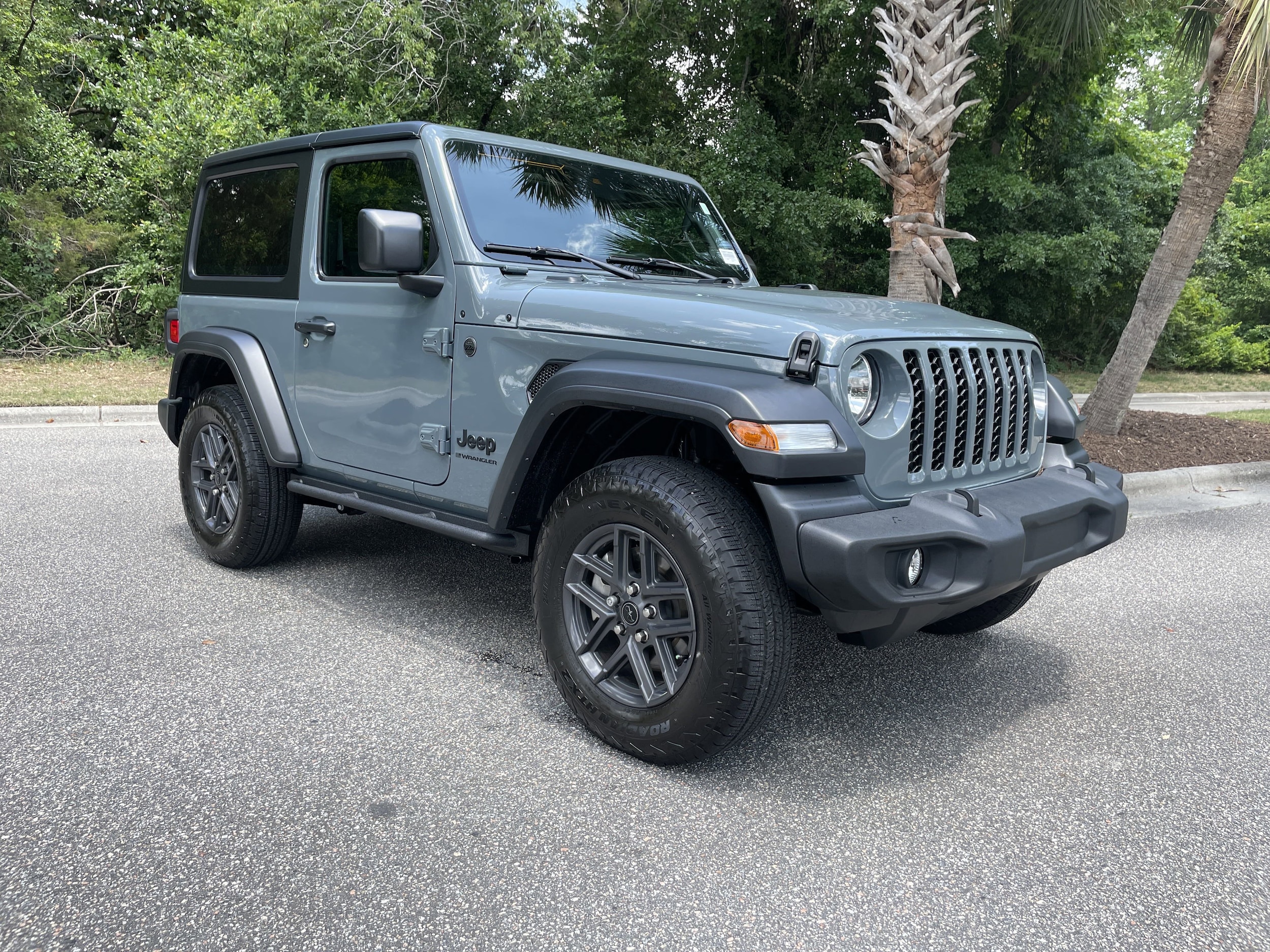 Used 2024 Jeep Wrangler 2-Door Sport S with VIN 1C4PJXAG4RW139798 for sale in Wilmington, NC