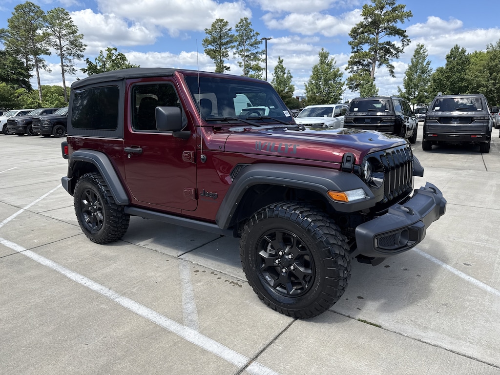Used 2022 Jeep Wrangler Willys Sport SUV