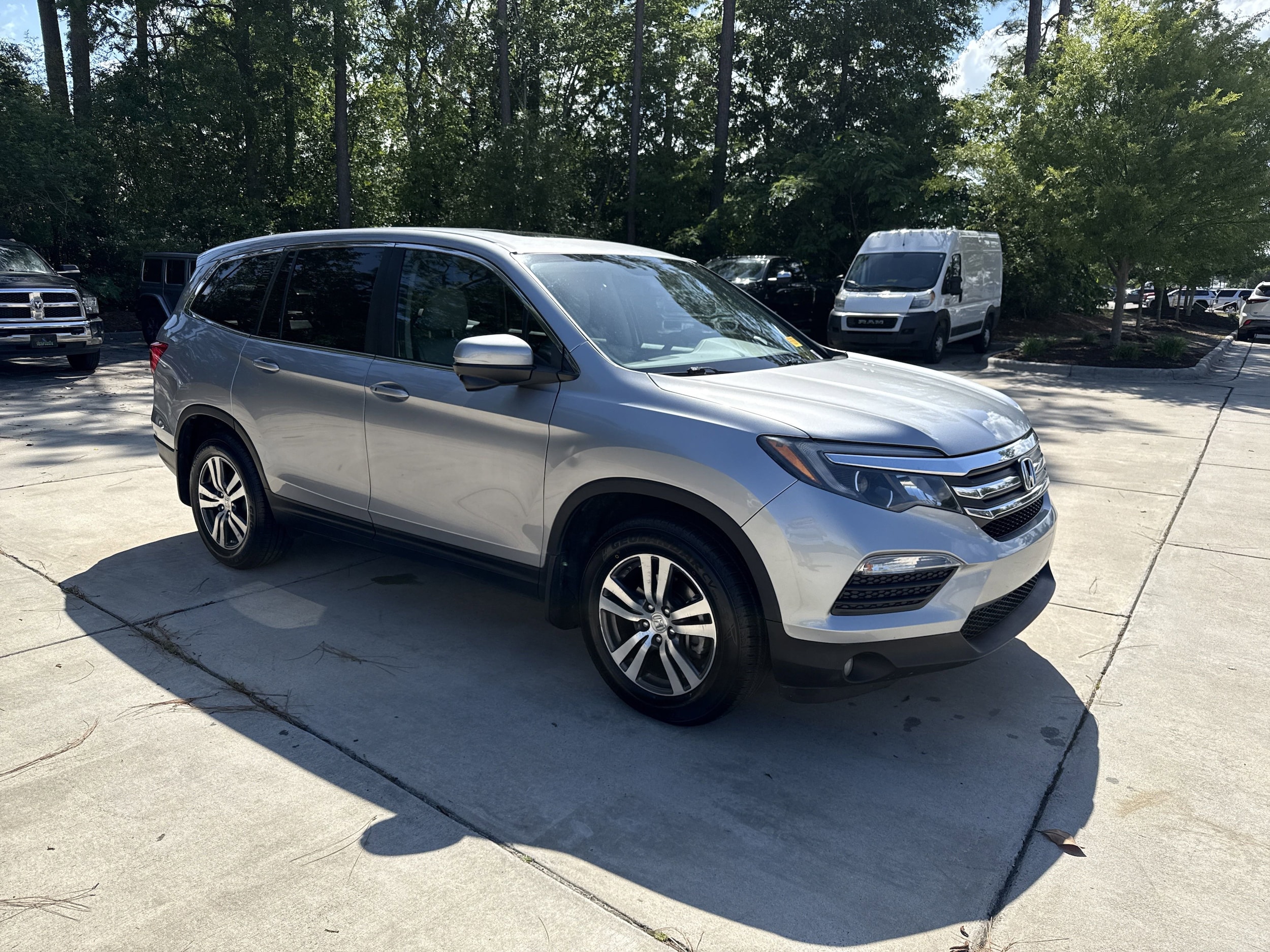 Used 2016 Honda Pilot EX-L with VIN 5FNYF5H5XGB018533 for sale in Wilmington, NC