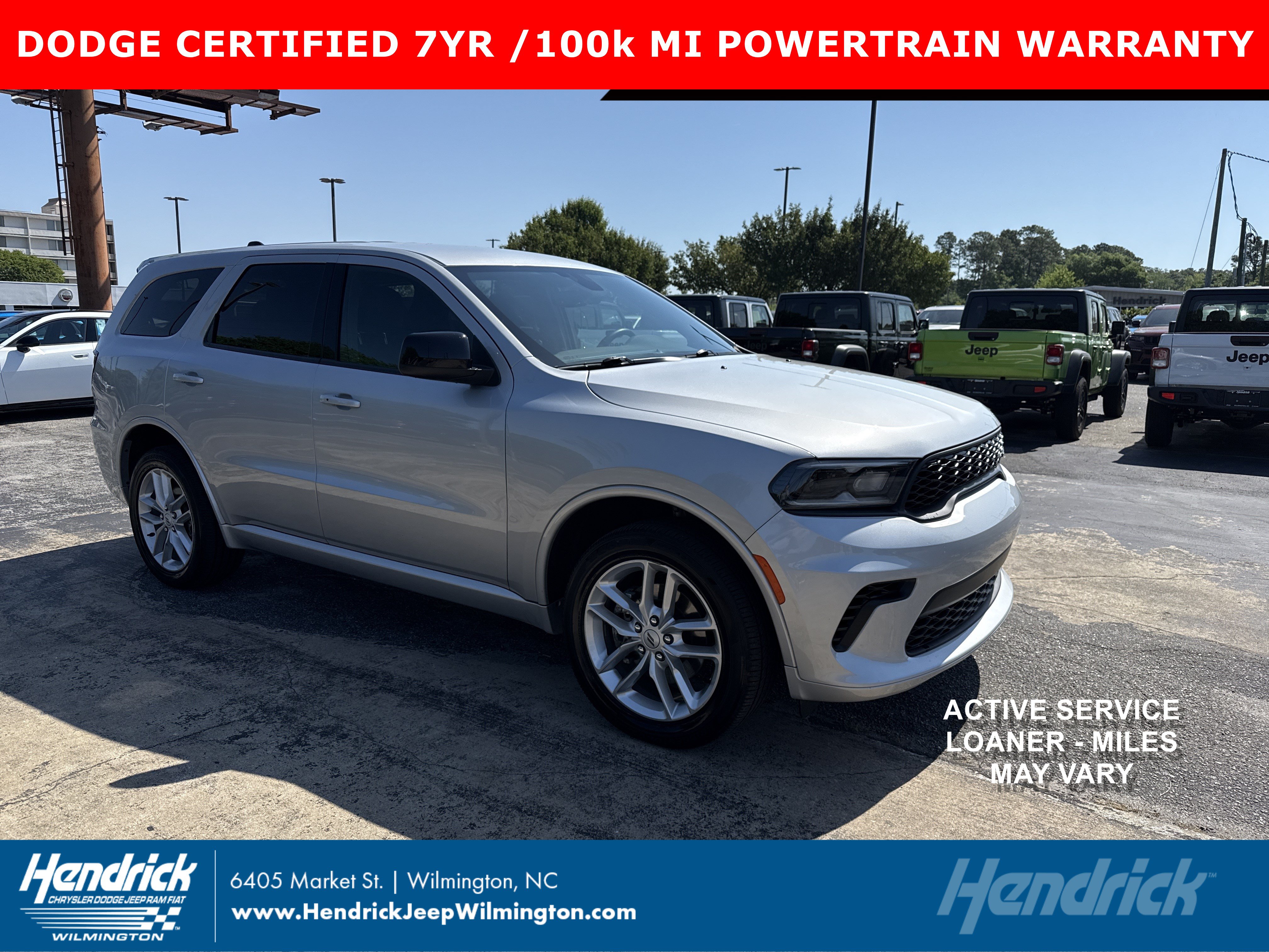 Certified 2025 Dodge Durango GT SUV