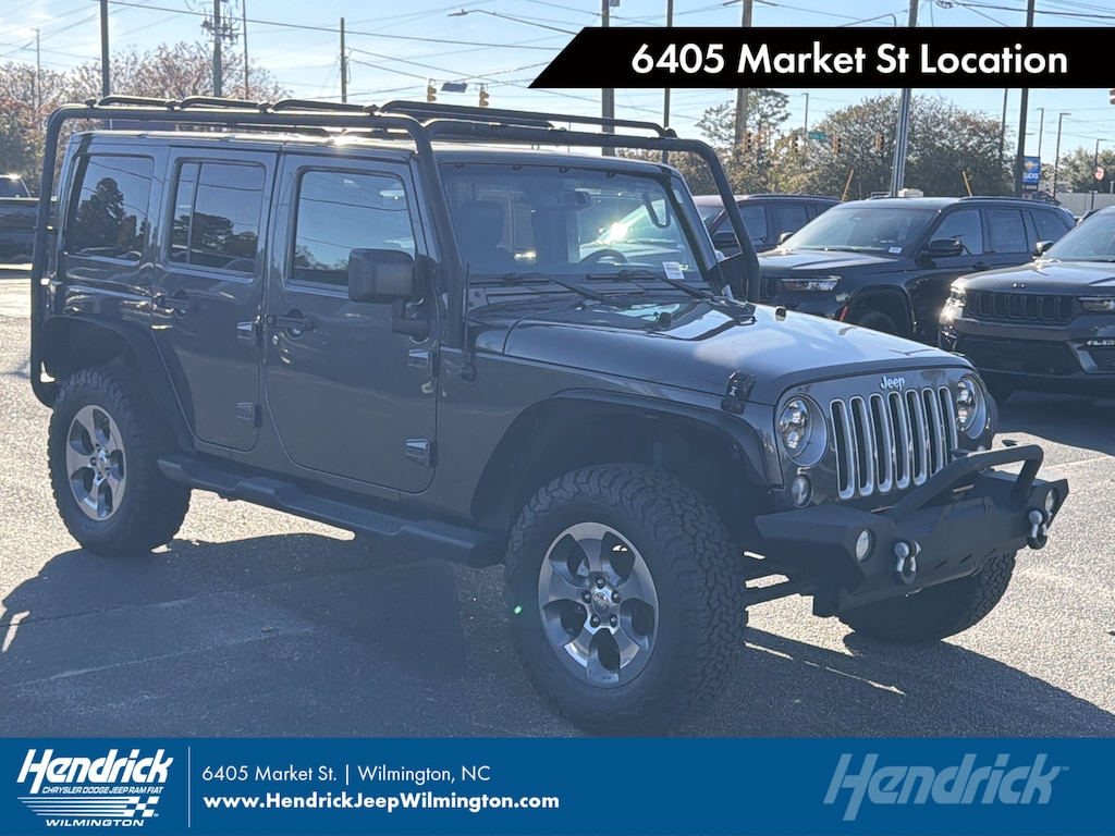 Used 2016 Jeep Wrangler JK Unlimited Sahara SUV