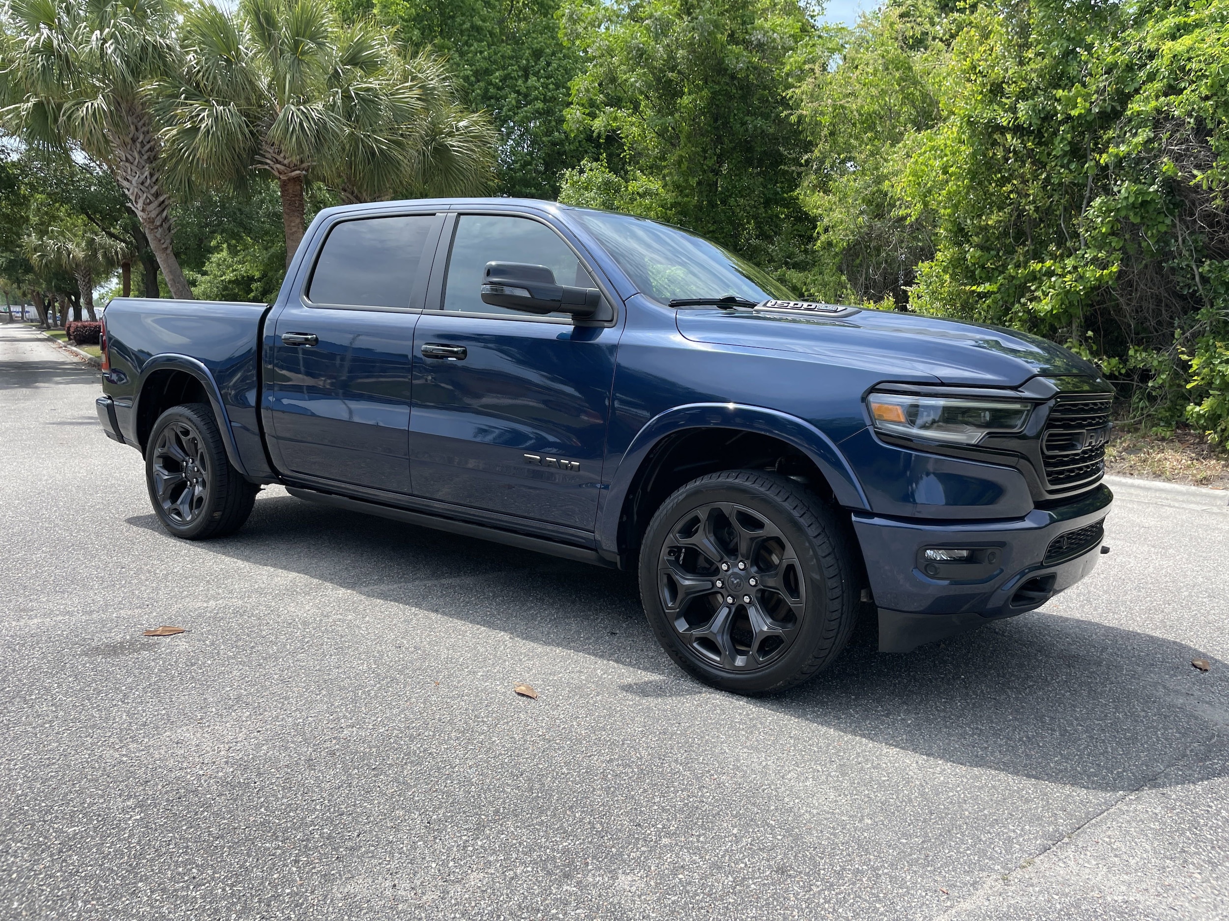 Used 2023 RAM Ram 1500 Pickup Limited with VIN 1C6SRFHT6PN540098 for sale in Wilmington, NC