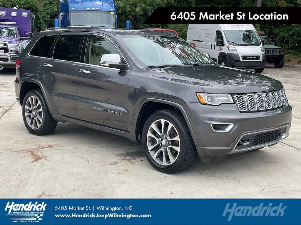 Used 2017 Jeep Grand Cherokee Overland SUV