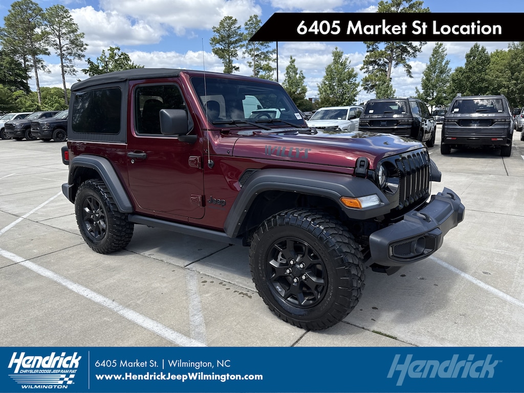 Used 2022 Jeep Wrangler Willys Sport SUV