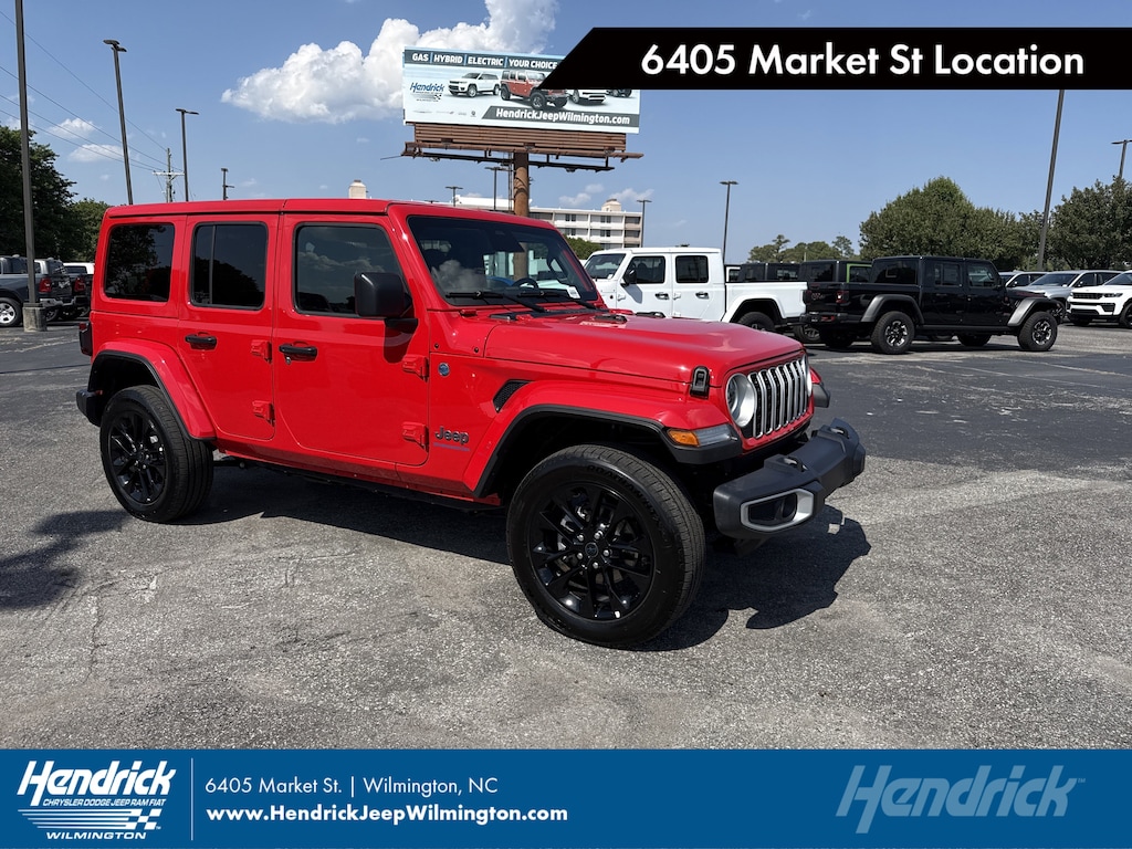 Used 2025 Jeep Wrangler 4xe Sahara SUV