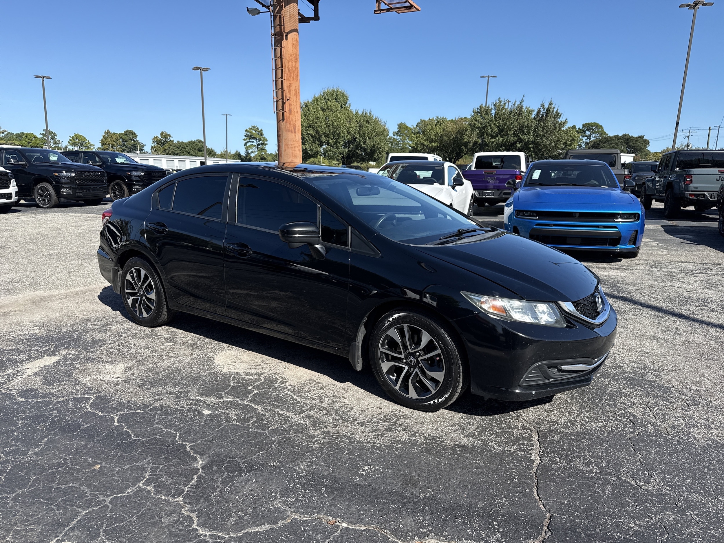 Used 2015 Honda Civic EX with VIN 19XFB2F81FE252773 for sale in Wilmington, NC
