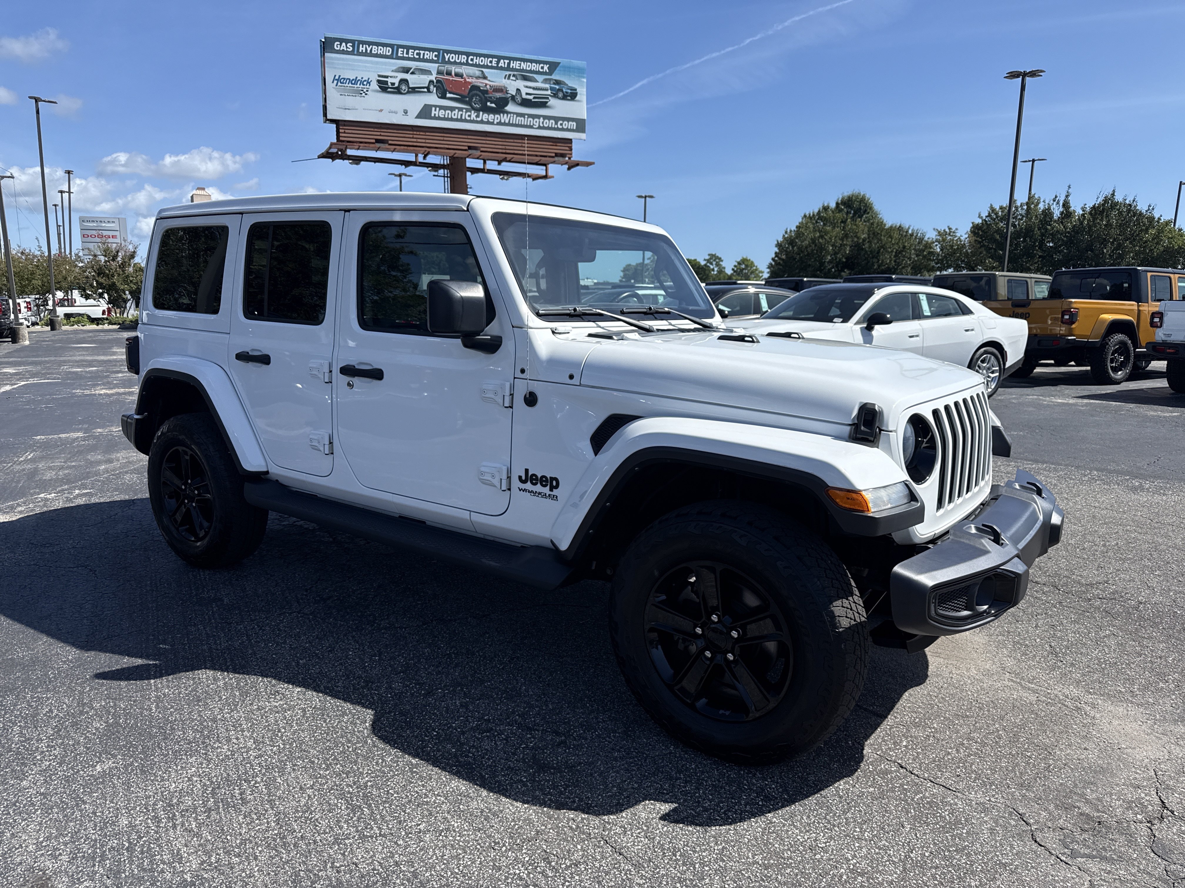 Used 2021 Jeep Wrangler Unlimited Sahara Altitude SUV