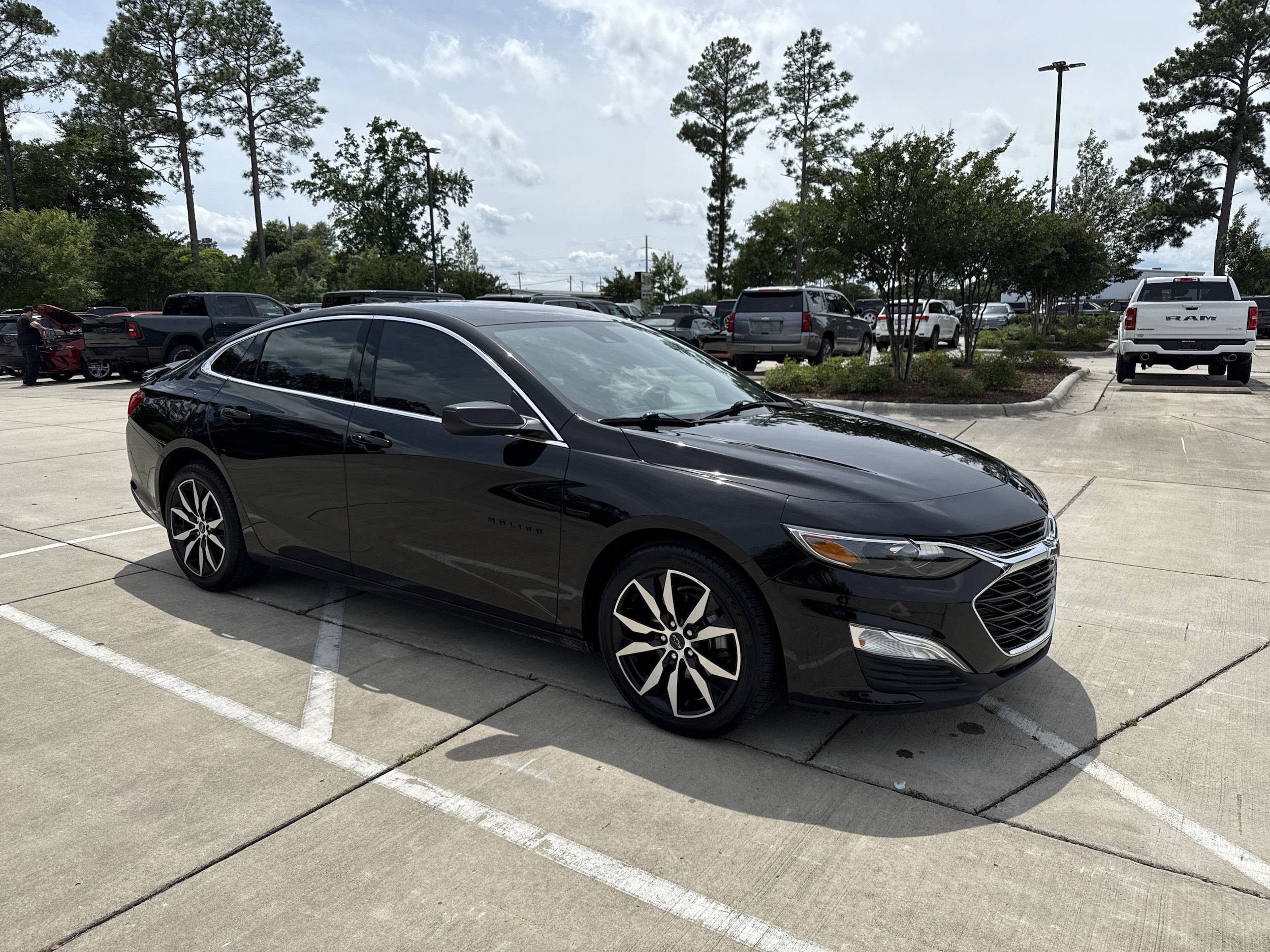 Used 2022 Chevrolet Malibu RS with VIN 1G1ZG5ST3NF206644 for sale in Wilmington, NC