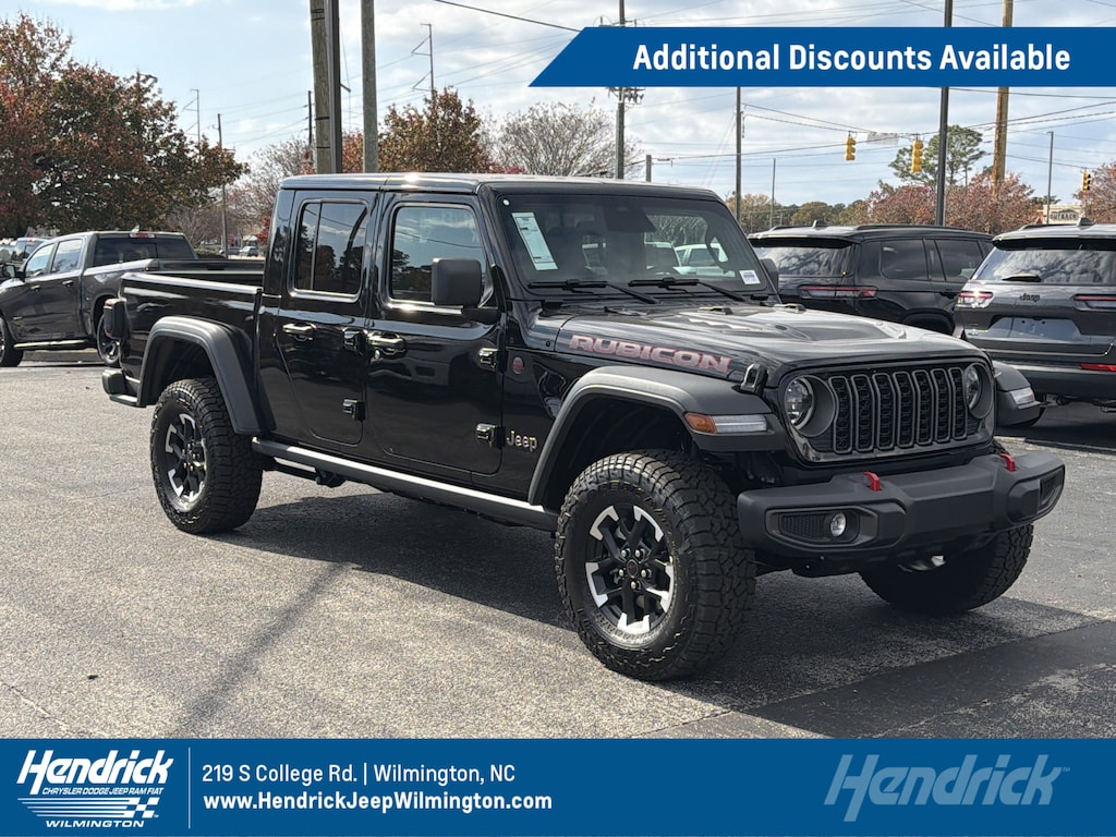 New 2026 Jeep Gladiator Rubicon Pickup