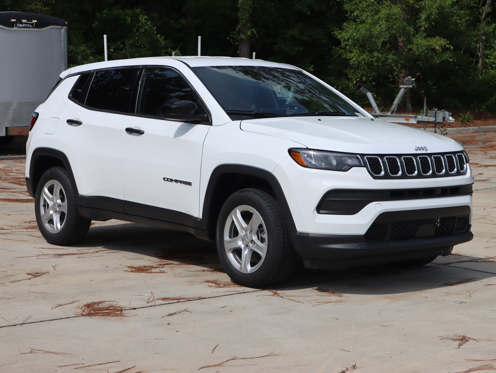 New Bright White 2023 Jeep Compass Sport in Wilmington, Shallotte, Myrtle  Grove, Kings Grant, NC