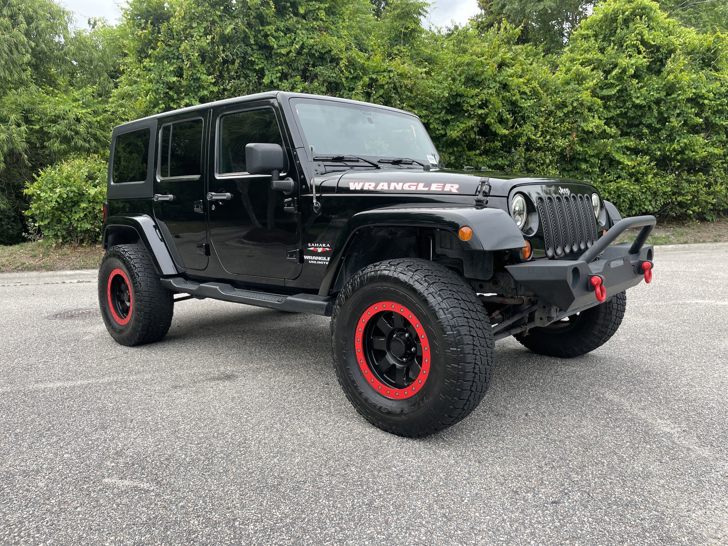 Used 2012 Jeep Wrangler Unlimited Sahara with VIN 1C4HJWEG4CL212301 for sale in Wilmington, NC