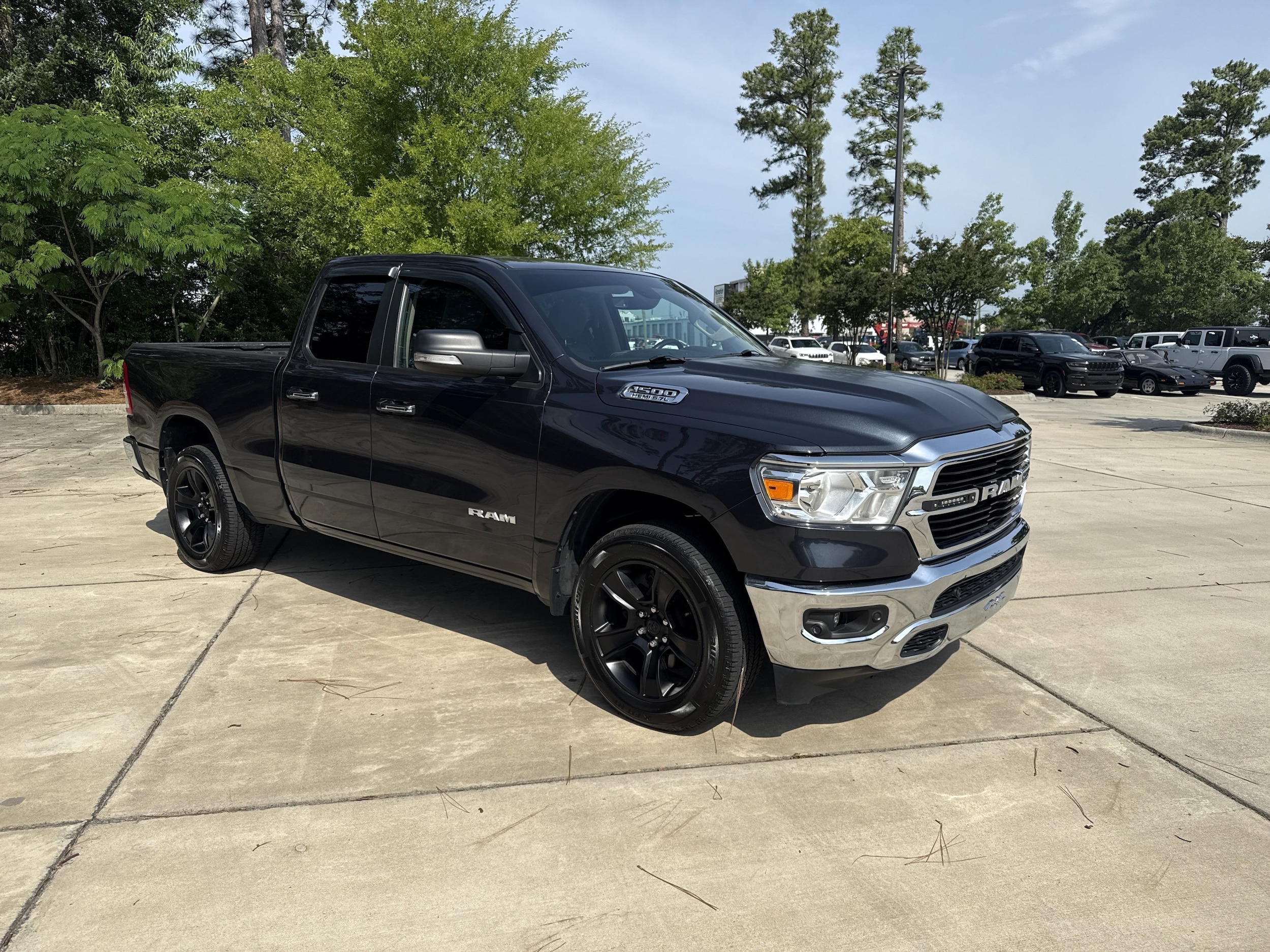 Used 2020 RAM Ram 1500 Pickup Big Horn/Lone Star with VIN 1C6SRFBT3LN358717 for sale in Wilmington, NC