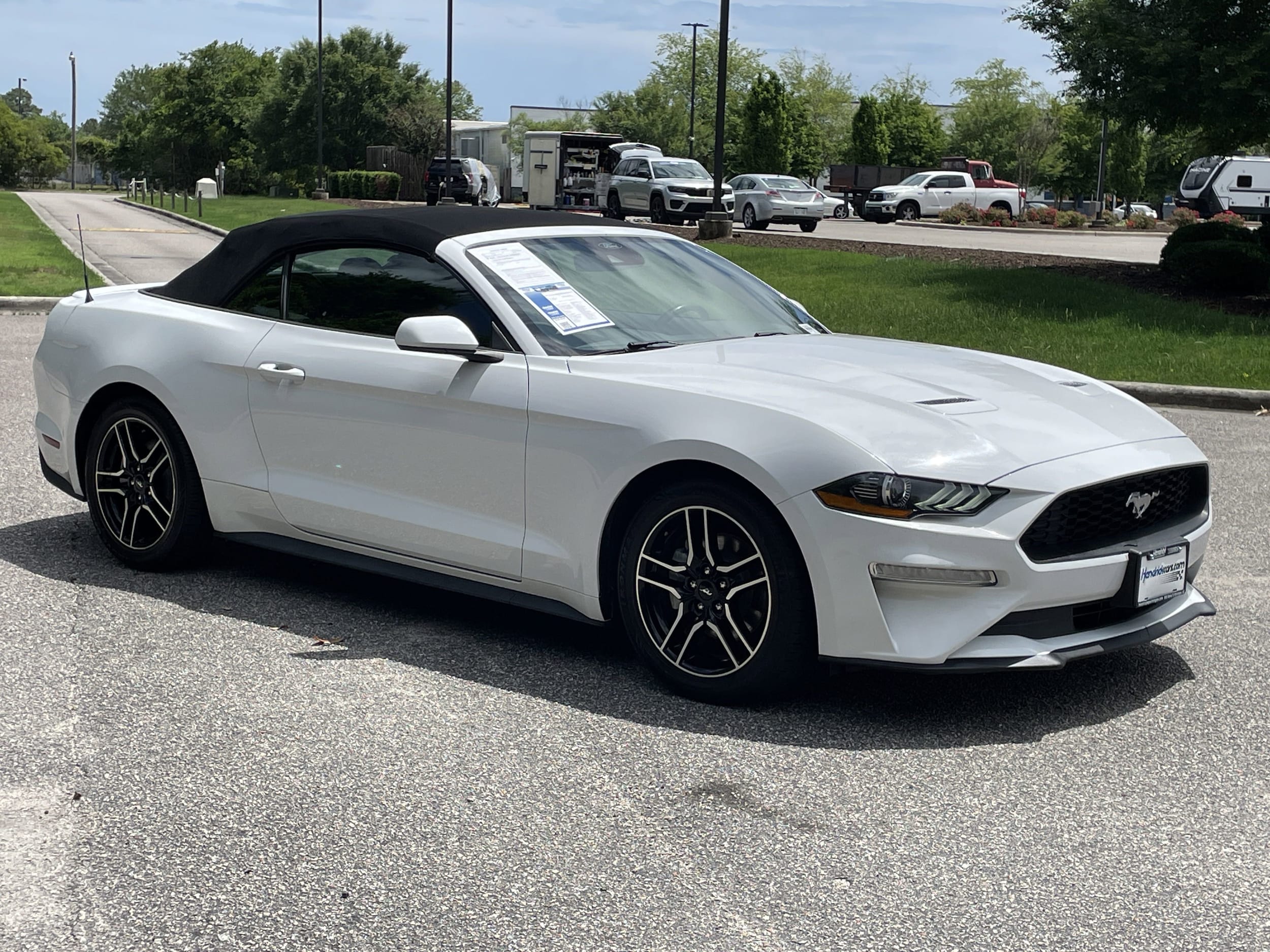 Used 2022 Ford Mustang EcoBoost Premium with VIN 1FATP8UH1N5102835 for sale in Wilmington, NC