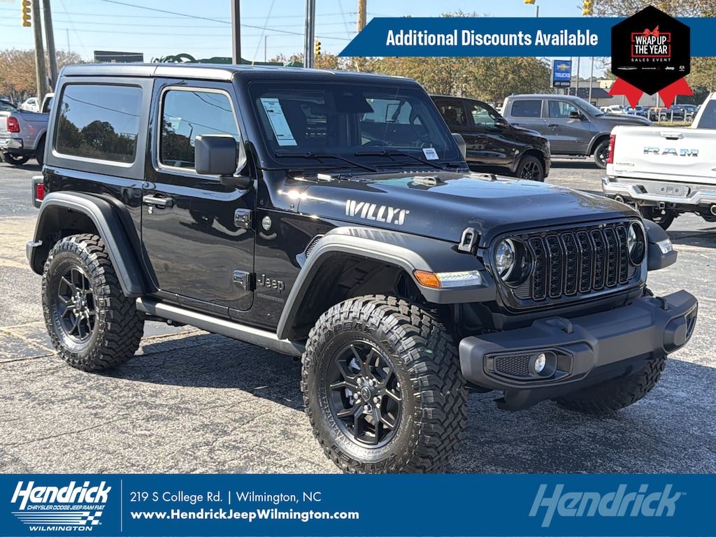 New 2026 Jeep Wrangler Willys Sport Utility