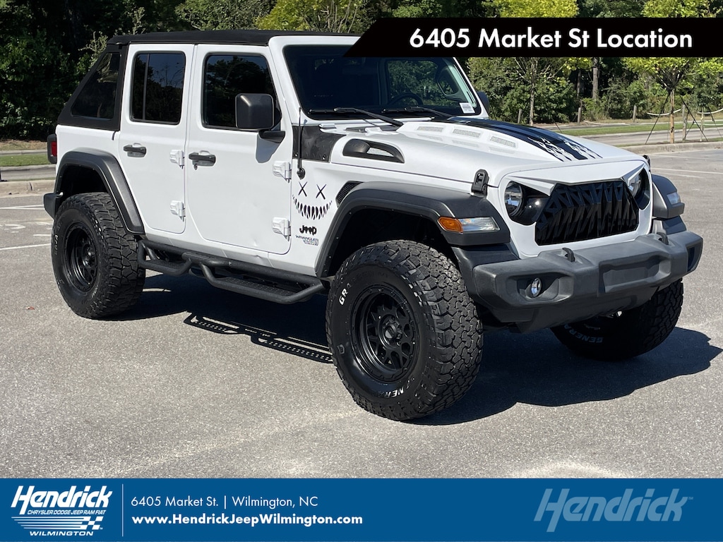 Used 2021 Jeep Wrangler Unlimited Sport S SUV