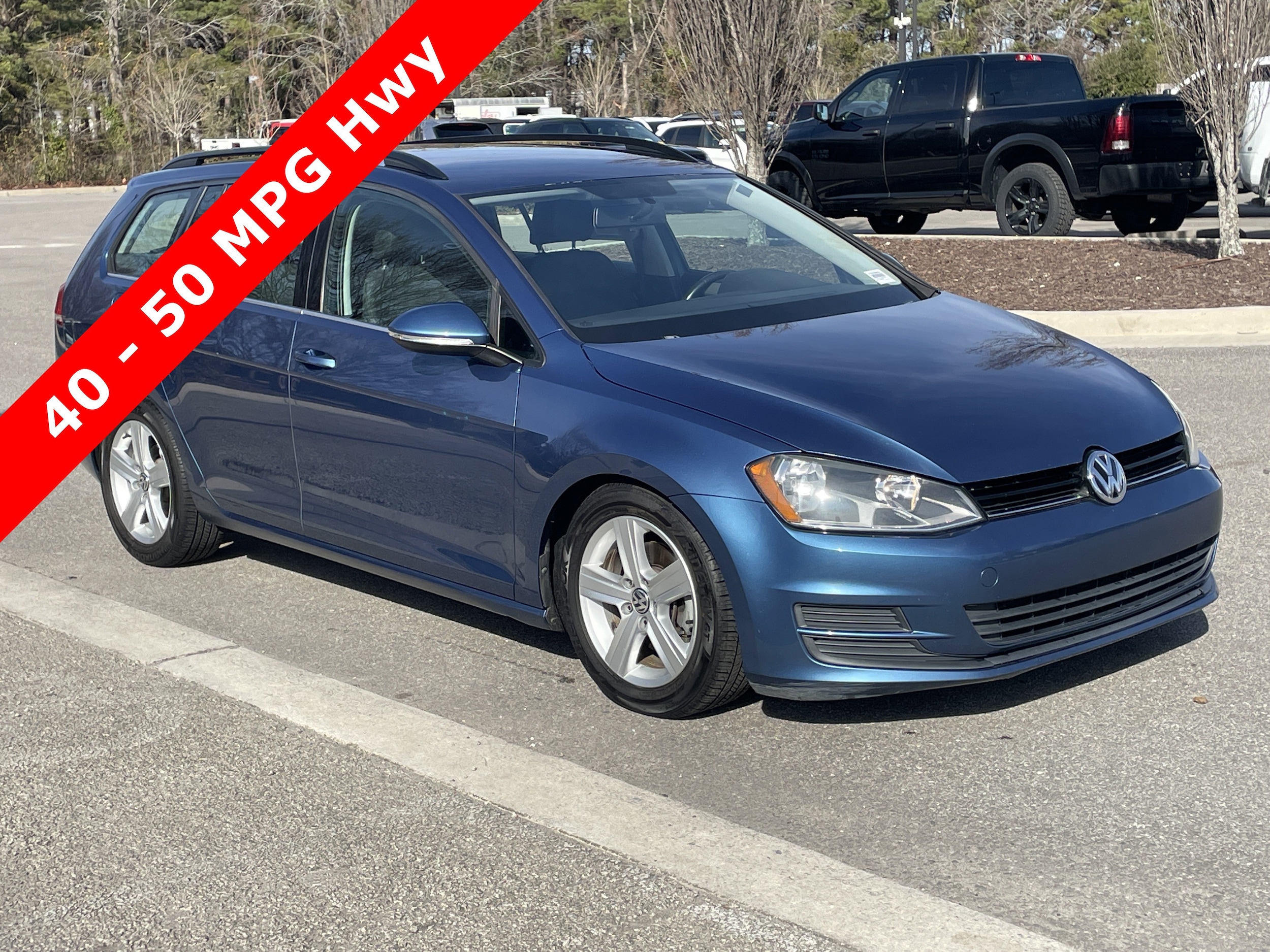 Used 2015 Volkswagen Golf SportWagen TDI S with VIN 3VWCA7AUXFM510380 for sale in Wilmington, NC