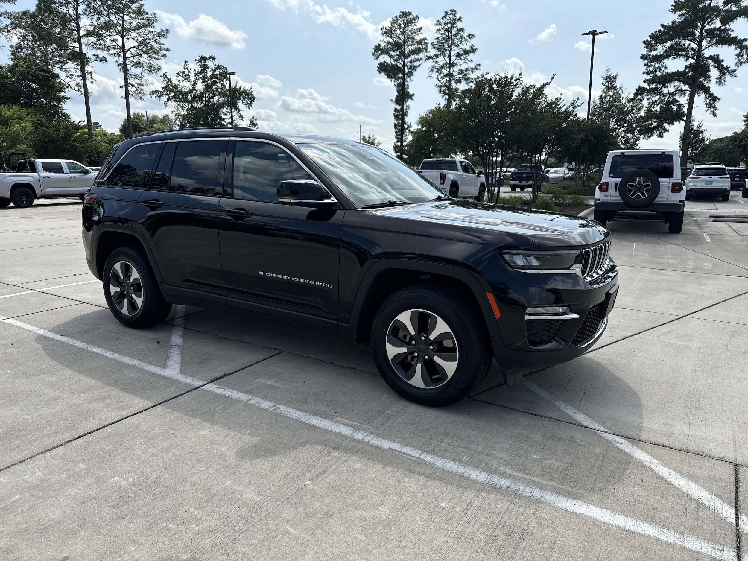 Used 2023 Jeep Grand Cherokee 4xe with VIN 1C4RJYB62PC624007 for sale in Wilmington, NC