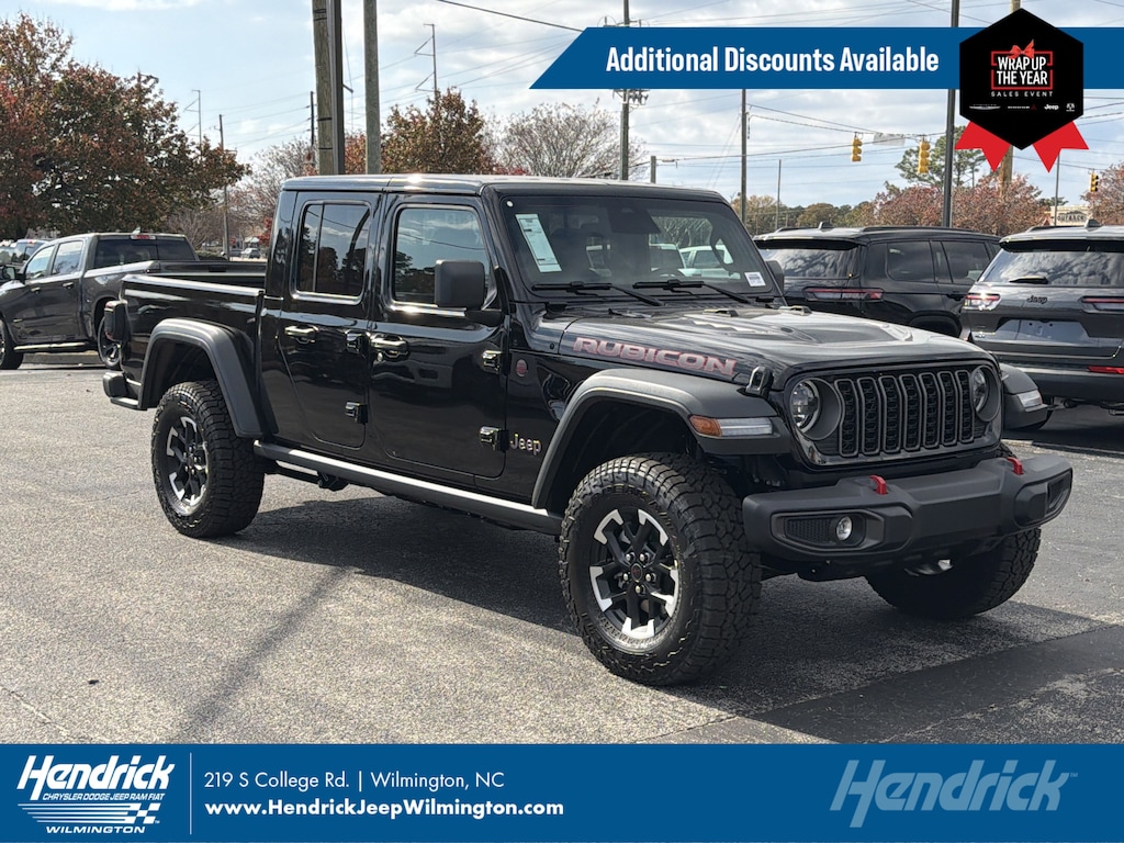 New 2026 Jeep Gladiator Rubicon Pickup