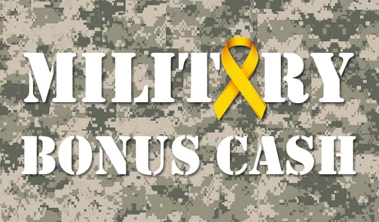 Military Bonus Cash