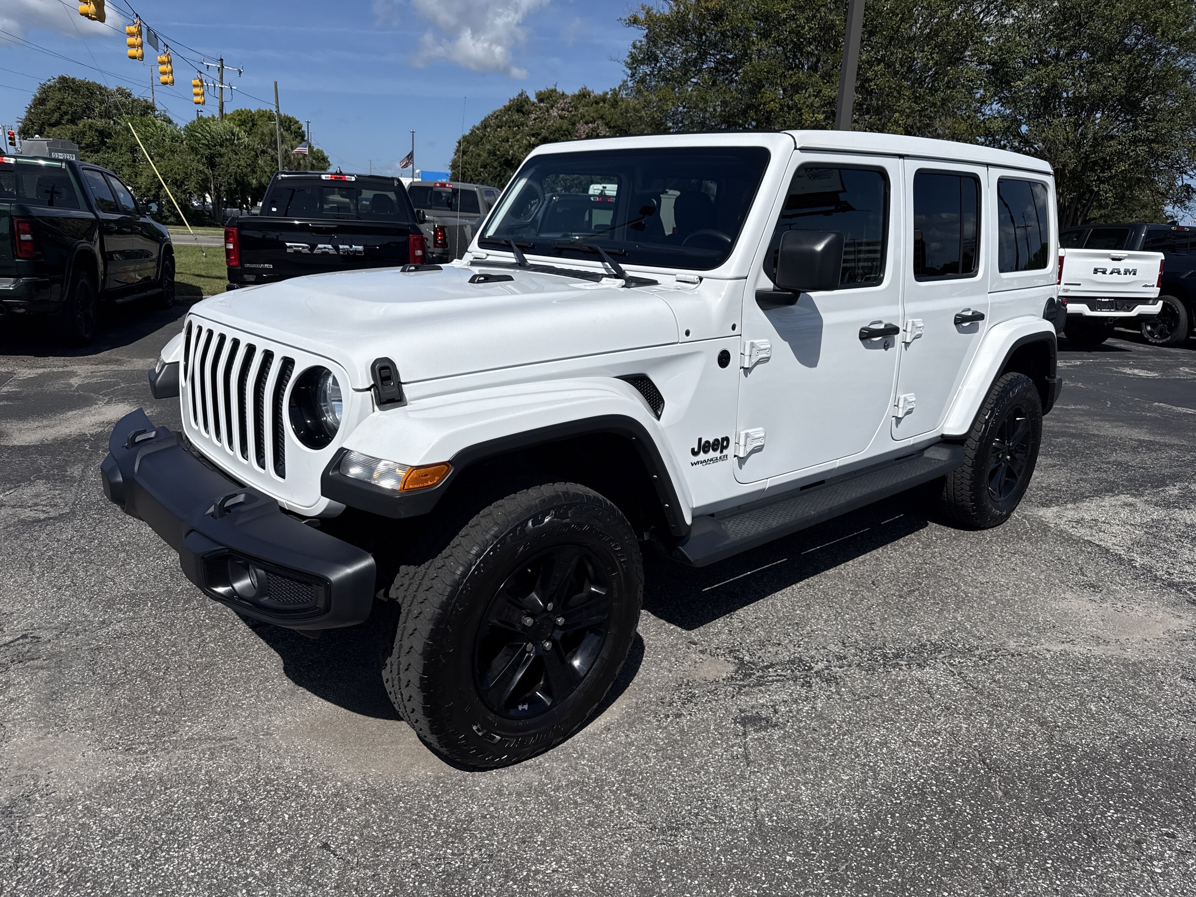 Used 2021 Jeep Wrangler Unlimited Sahara Altitude SUV