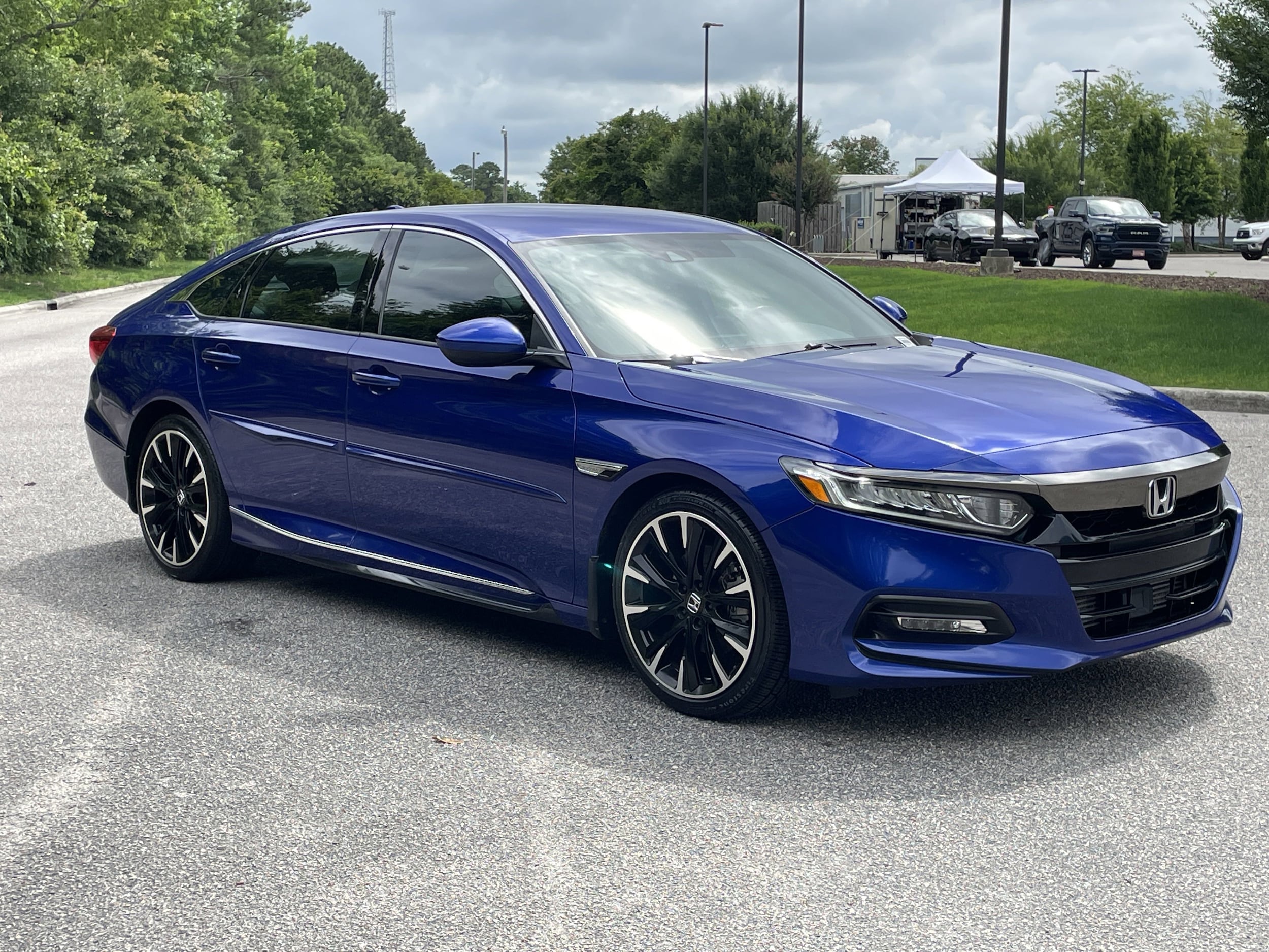 Used 2020 Honda Accord Sport with VIN 1HGCV1F3XLA123925 for sale in Wilmington, NC
