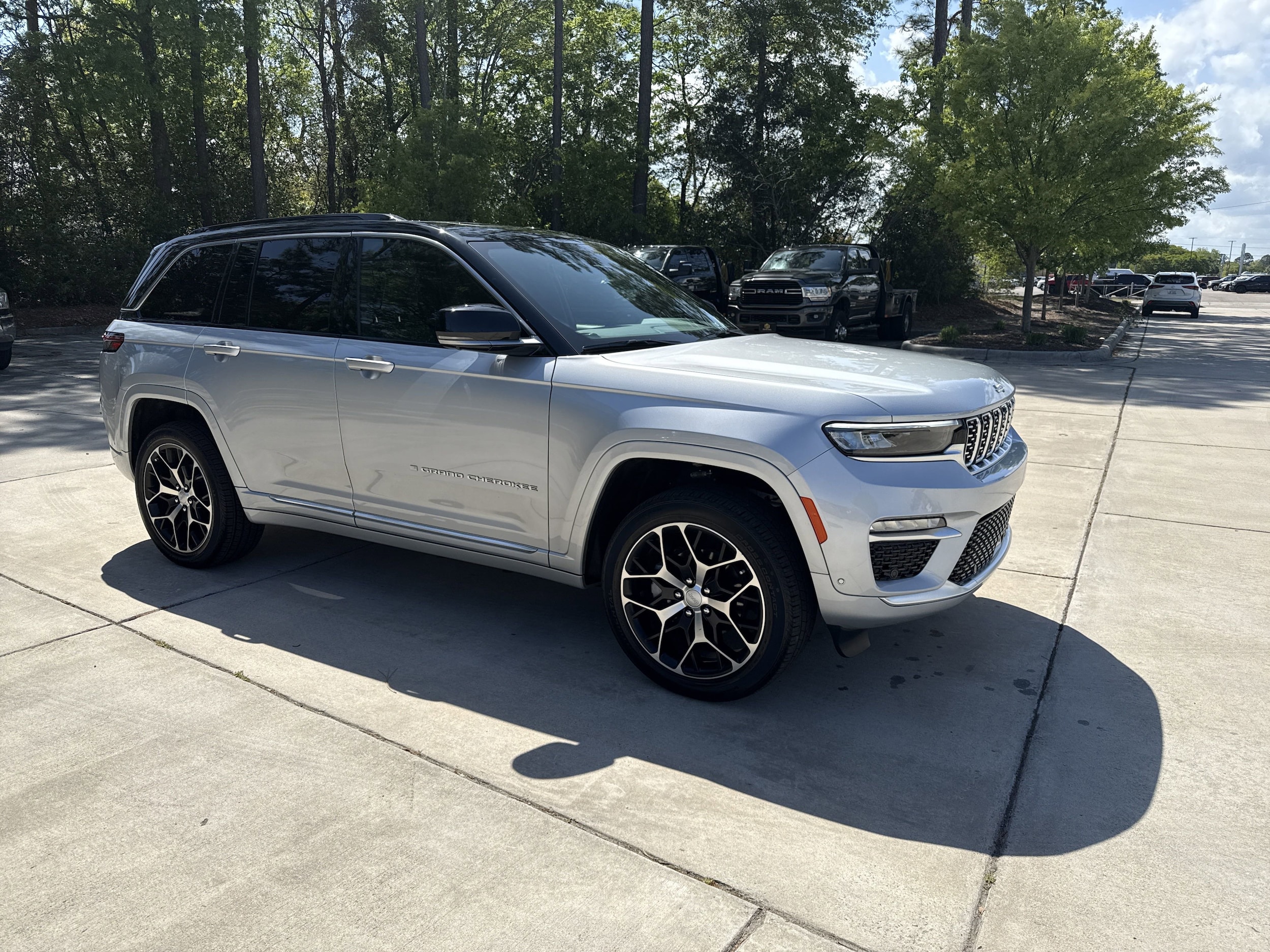 Used 2024 Jeep Grand Cherokee Summit Reserve with VIN 1C4RJHEG2R8594436 for sale in Wilmington, NC