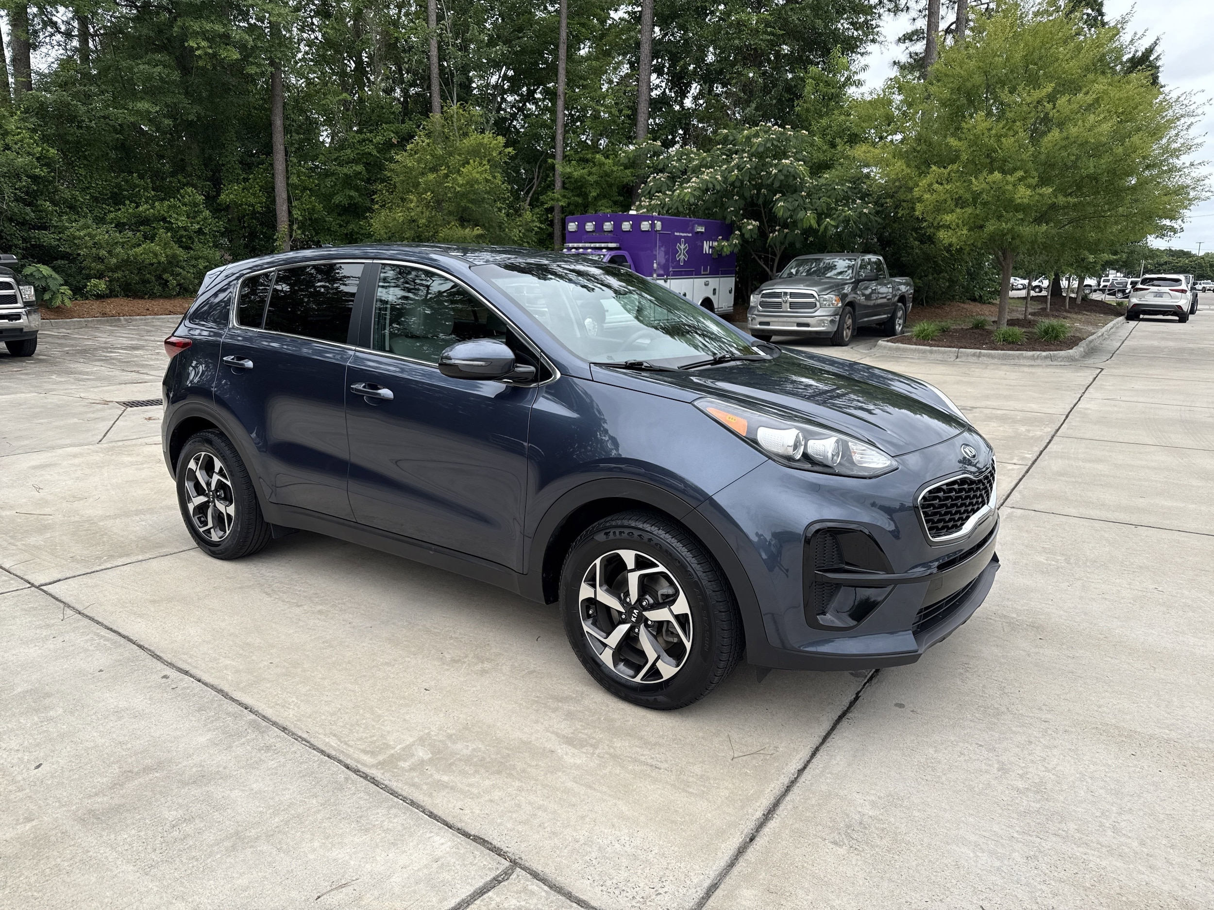 Used 2021 Kia Sportage LX with VIN KNDPM3AC6M7890031 for sale in Wilmington, NC