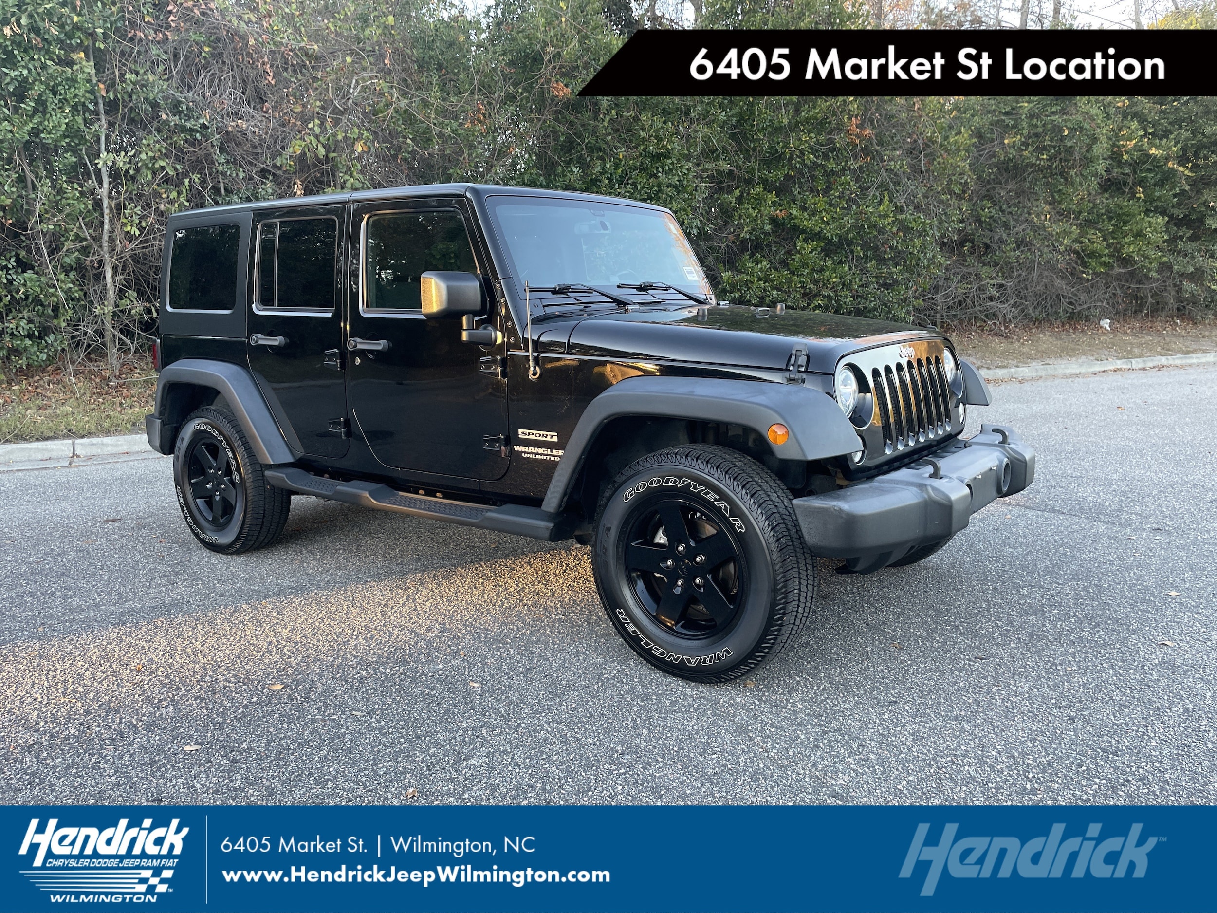 2017 Jeep Wrangler Unlimited Sport S