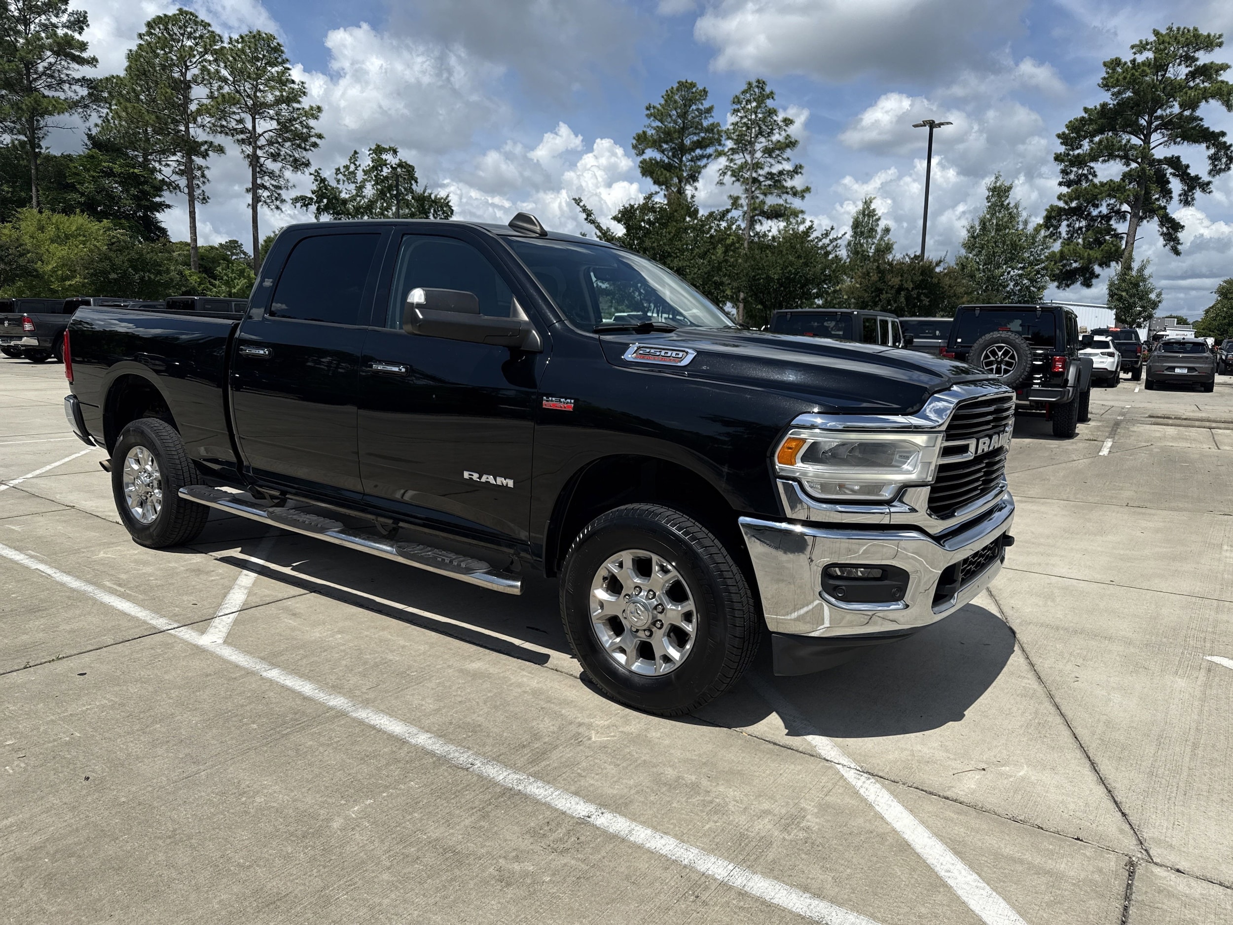 Used 2019 RAM Ram 2500 Pickup Big Horn with VIN 3C6UR5DJ8KG697110 for sale in Wilmington, NC