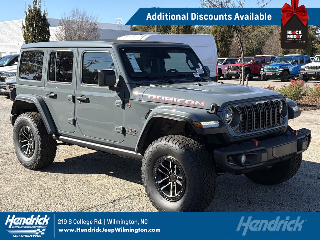 New 2026 Jeep Wrangler Rubicon X Sport Utility