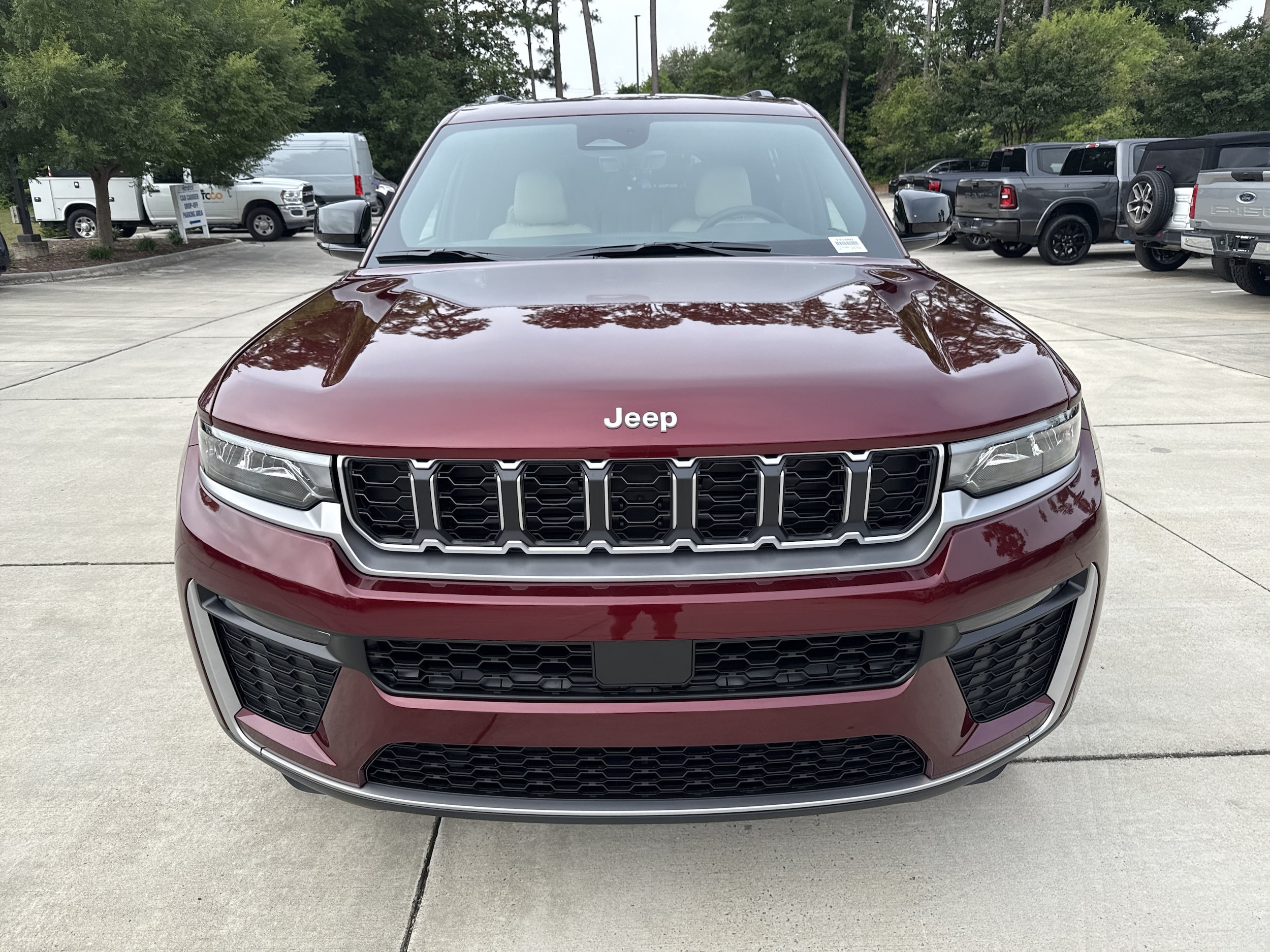 New Velvet Red Pearlcoat 2026 Jeep Grand Cherokee L Limited in