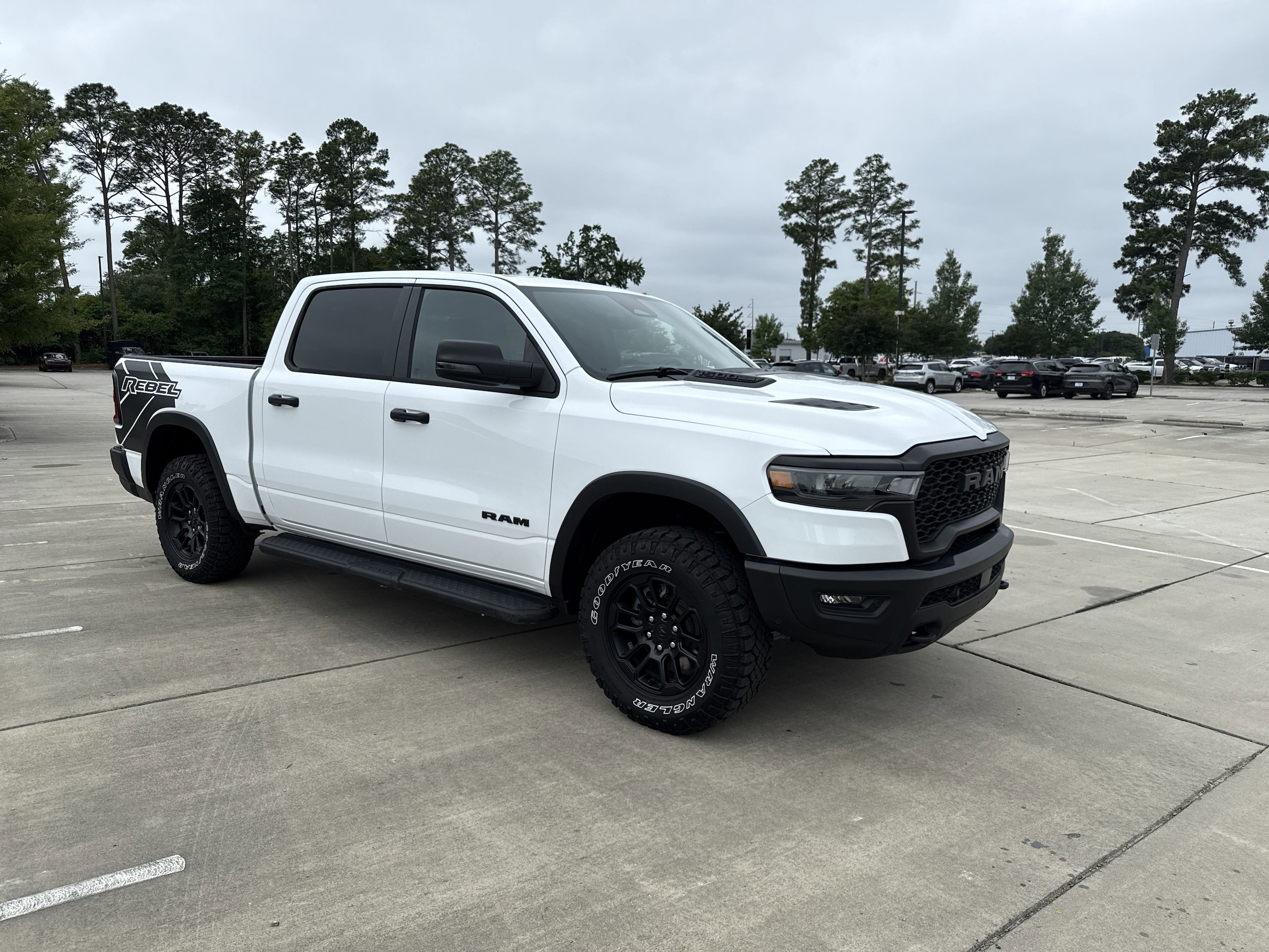 Used 2025 RAM Ram 1500 Pickup Rebel with VIN 1C6SRFLP1SN639382 for sale in Wilmington, NC