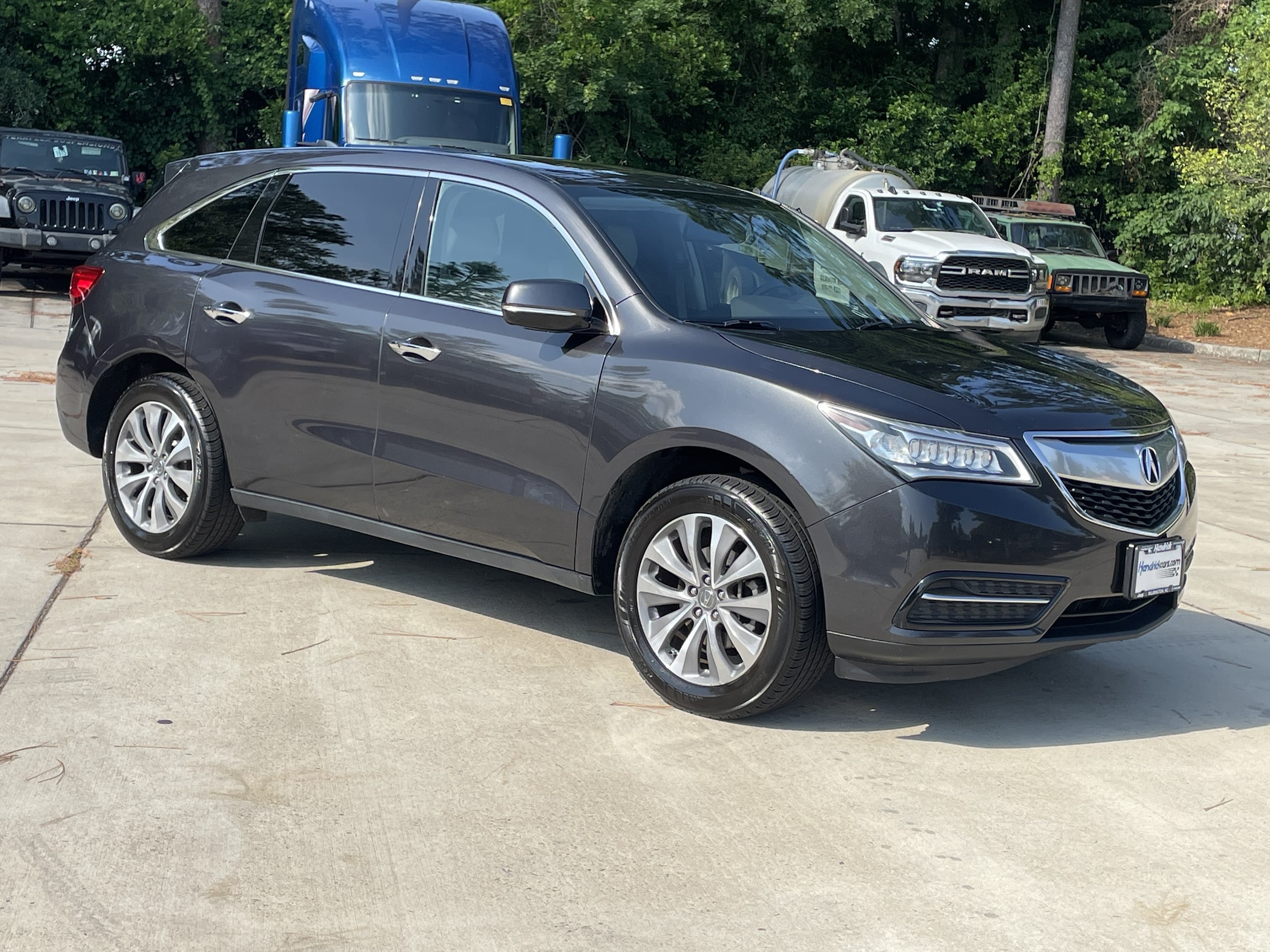 Used 2015 Acura MDX Technology Package with VIN 5FRYD4H42FB031815 for sale in Wilmington, NC