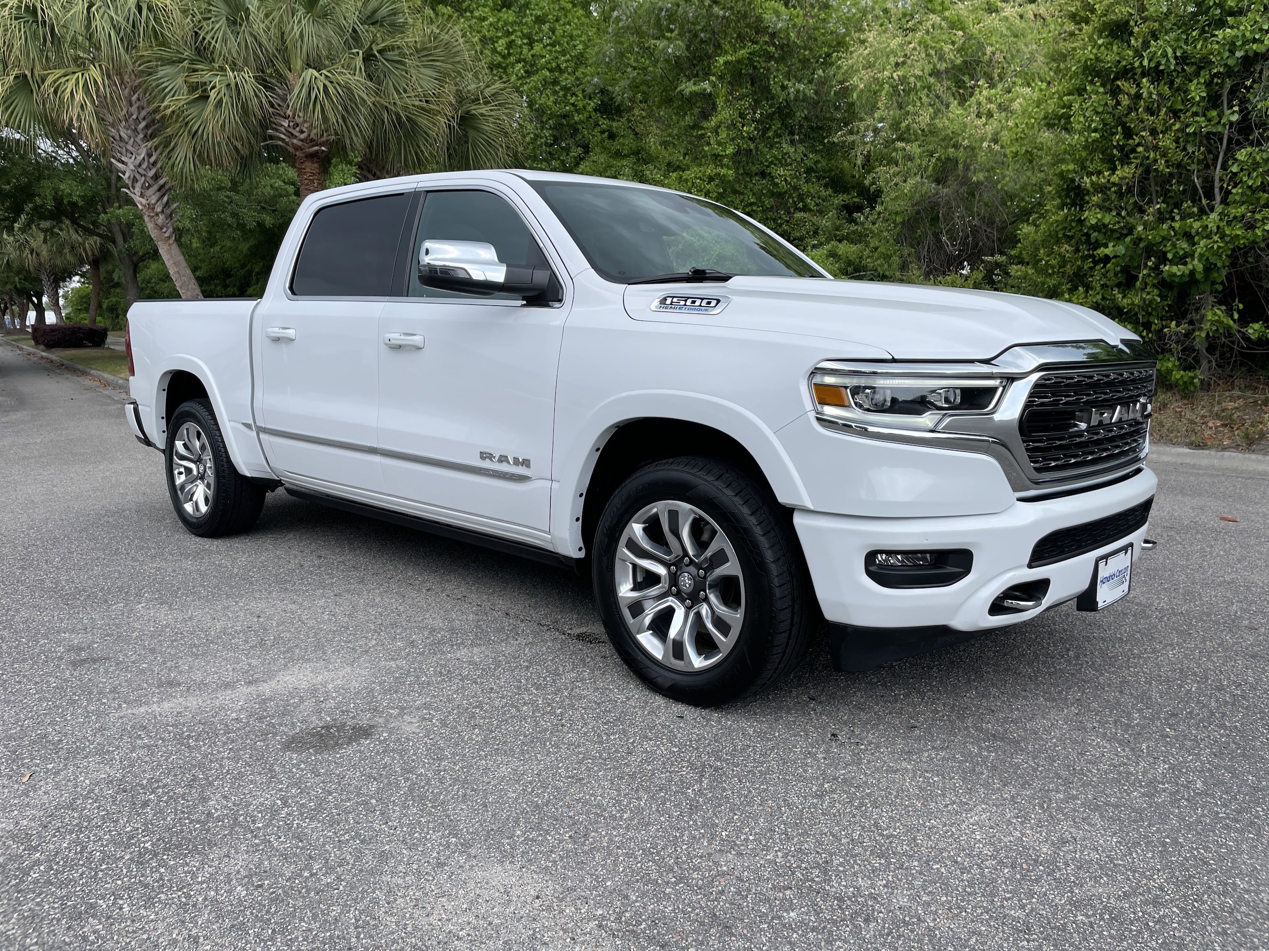 Used 2023 RAM Ram 1500 Pickup Limited with VIN 1C6SRFHTXPN542775 for sale in Wilmington, NC
