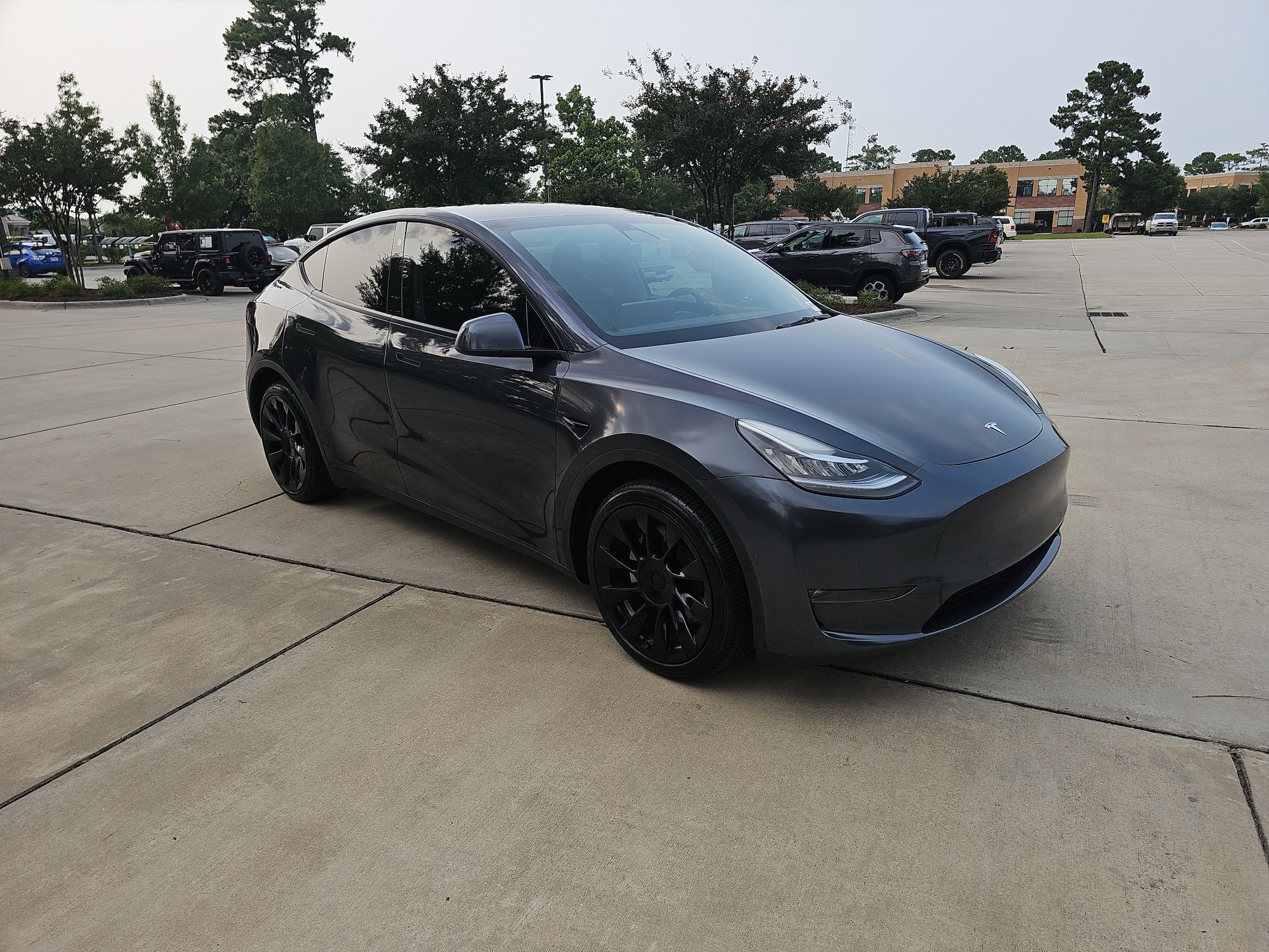Used 2021 Tesla Model Y Long Range with VIN 5YJYGDEE1MF246072 for sale in Wilmington, NC