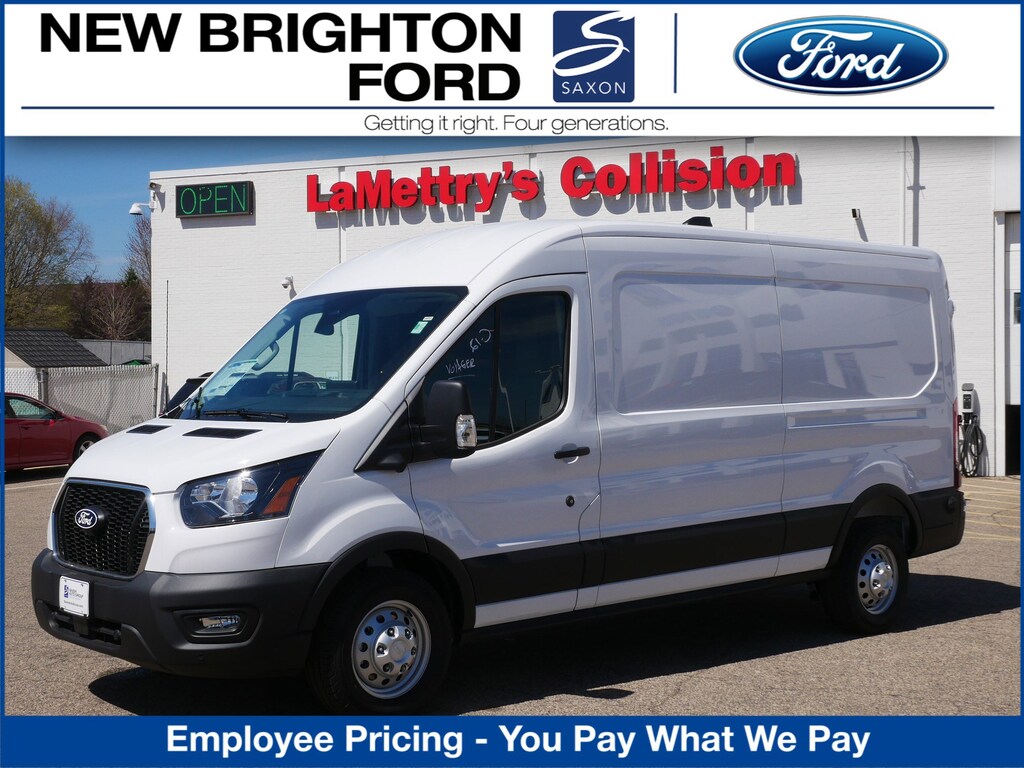 New 2026 Ford Transit-350 Cargo T-350 148 Med Rf 9500 GVWR AWD Van Medium Roof Van