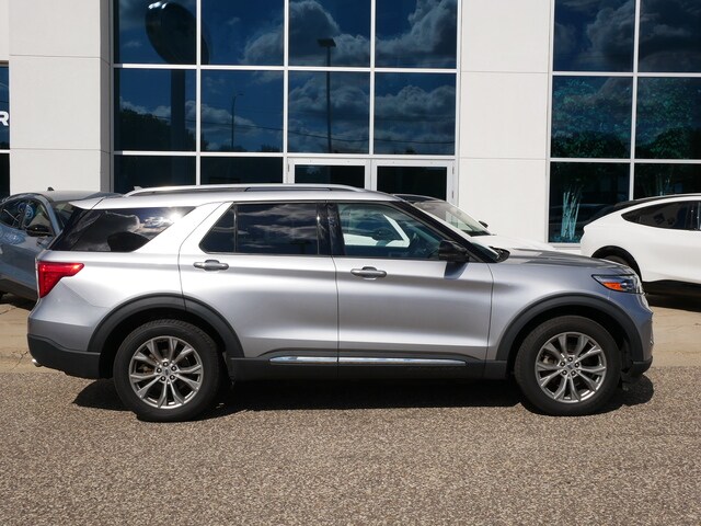Used 2021 Ford Explorer Limited with VIN 1FMSK8FH8MGA84544 for sale in Inver Grove, Minnesota