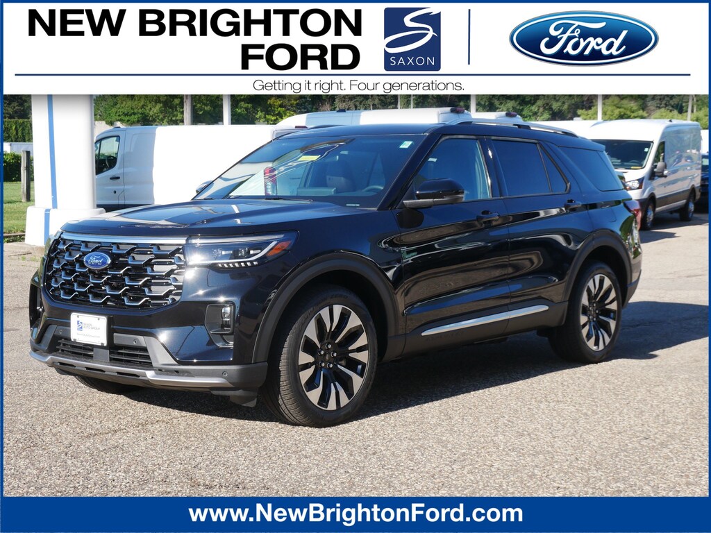 New 2026 Ford Explorer Platinum SUV
