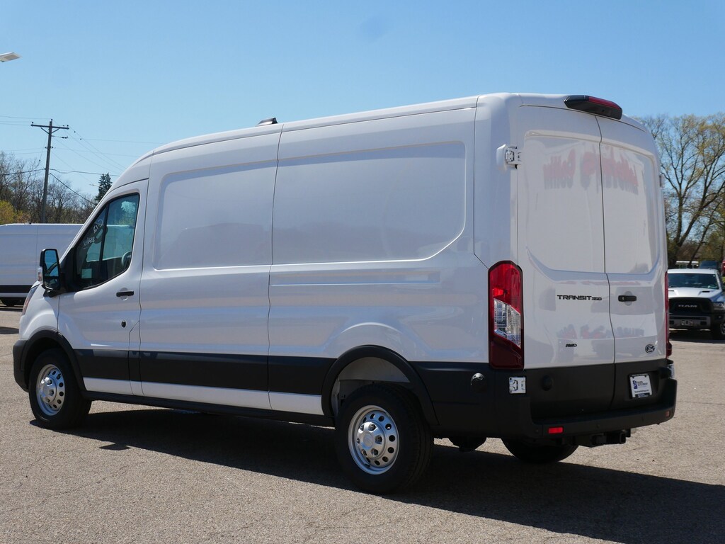 New 2026 Ford Transit-350 Cargo T-350 148 Med Rf 9500 GVWR AWD Van Medium Roof Van