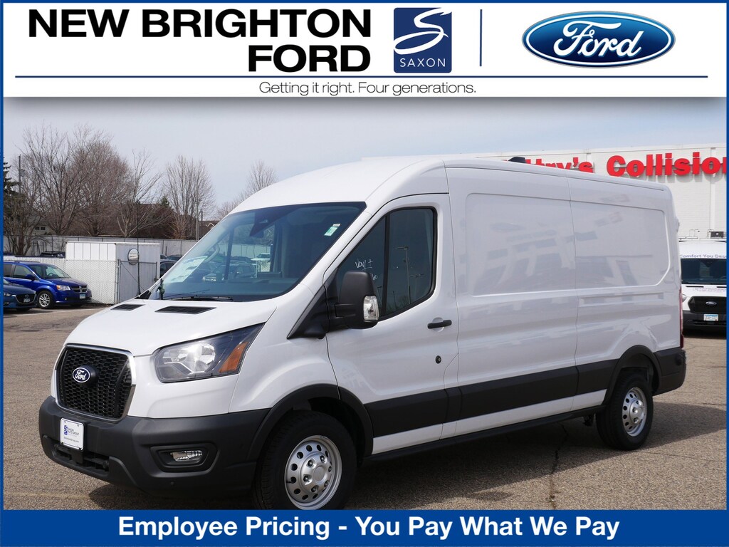 New 2026 Ford Transit-350 Cargo T-350 148 Med Rf 9500 GVWR AWD Van Medium Roof Van