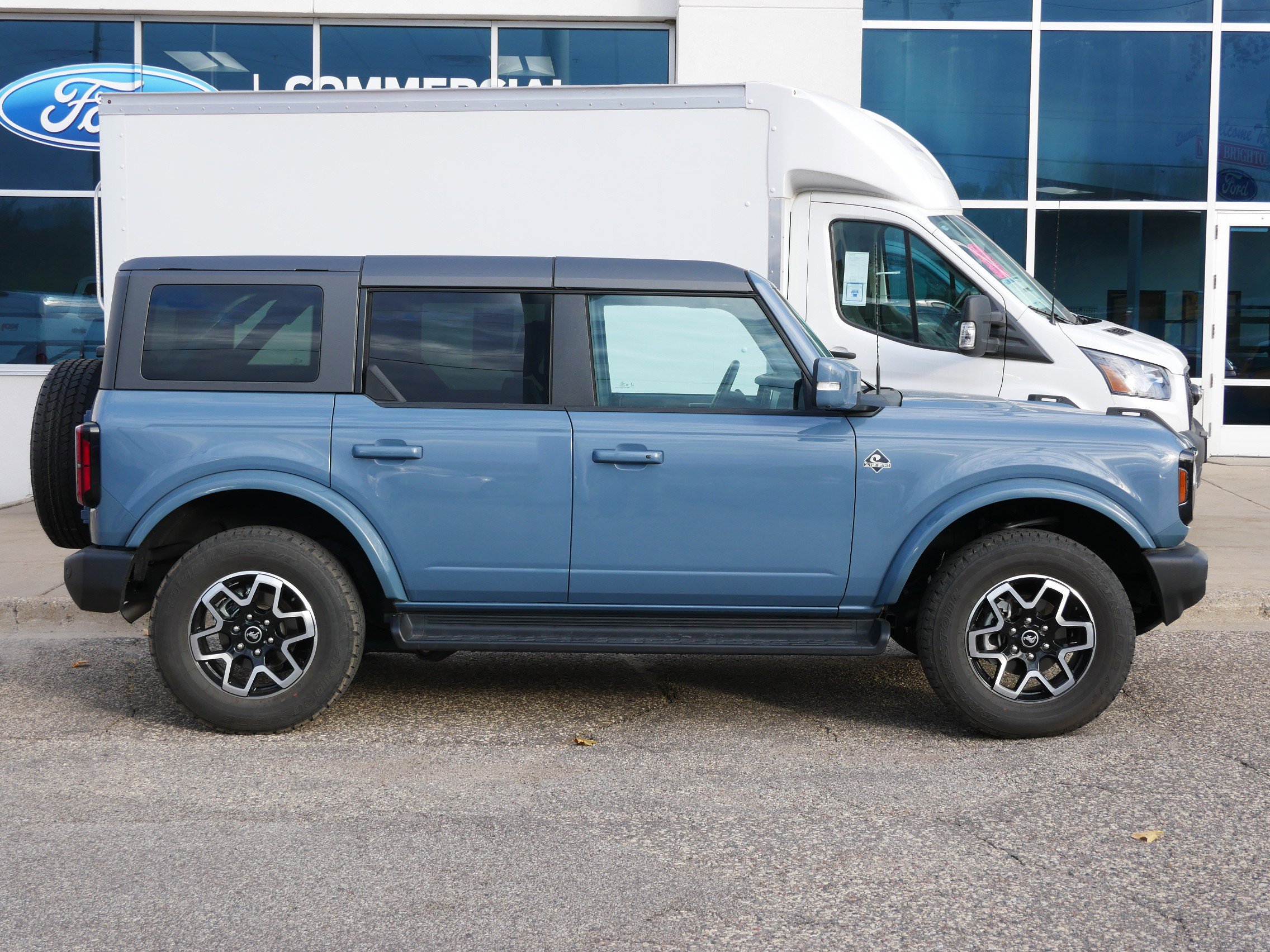 Used 2025 Ford Bronco 4-Door Outer Banks with VIN 1FMEE8BP5SLA49367 for sale in New Brighton, Minnesota