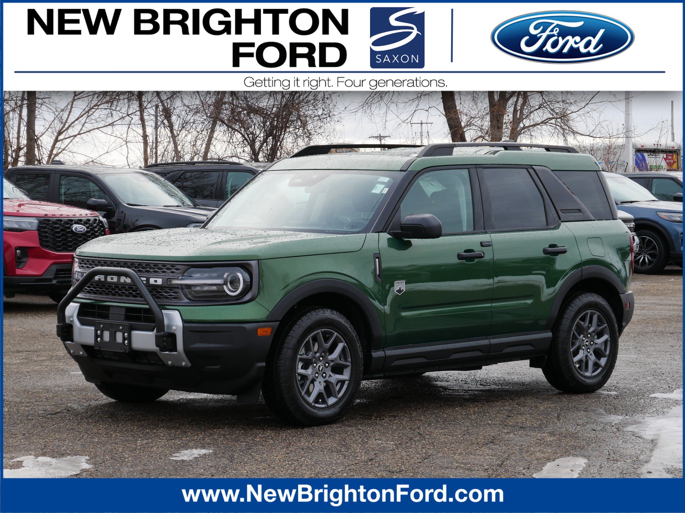 New Eruption Green Metallic 2025 Ford Bronco Sport For Sale at New