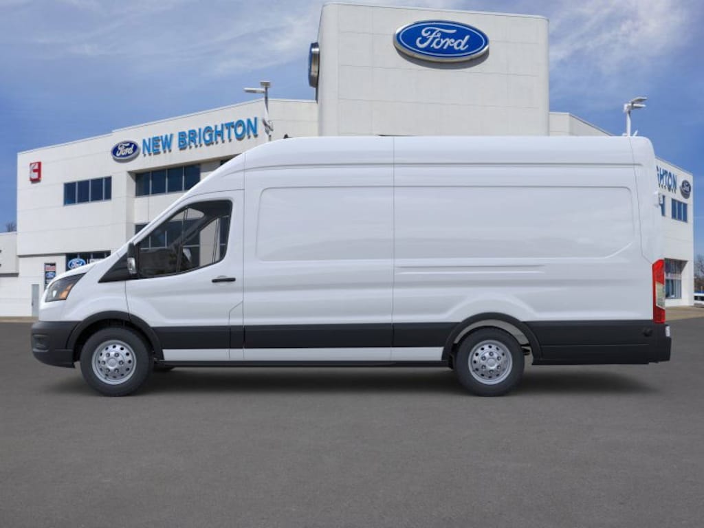New 2025 Ford Transit Cargo Van T-250 148 EL Hi Rf 9070 GVWR AWD Van High Roof Ext. Van
